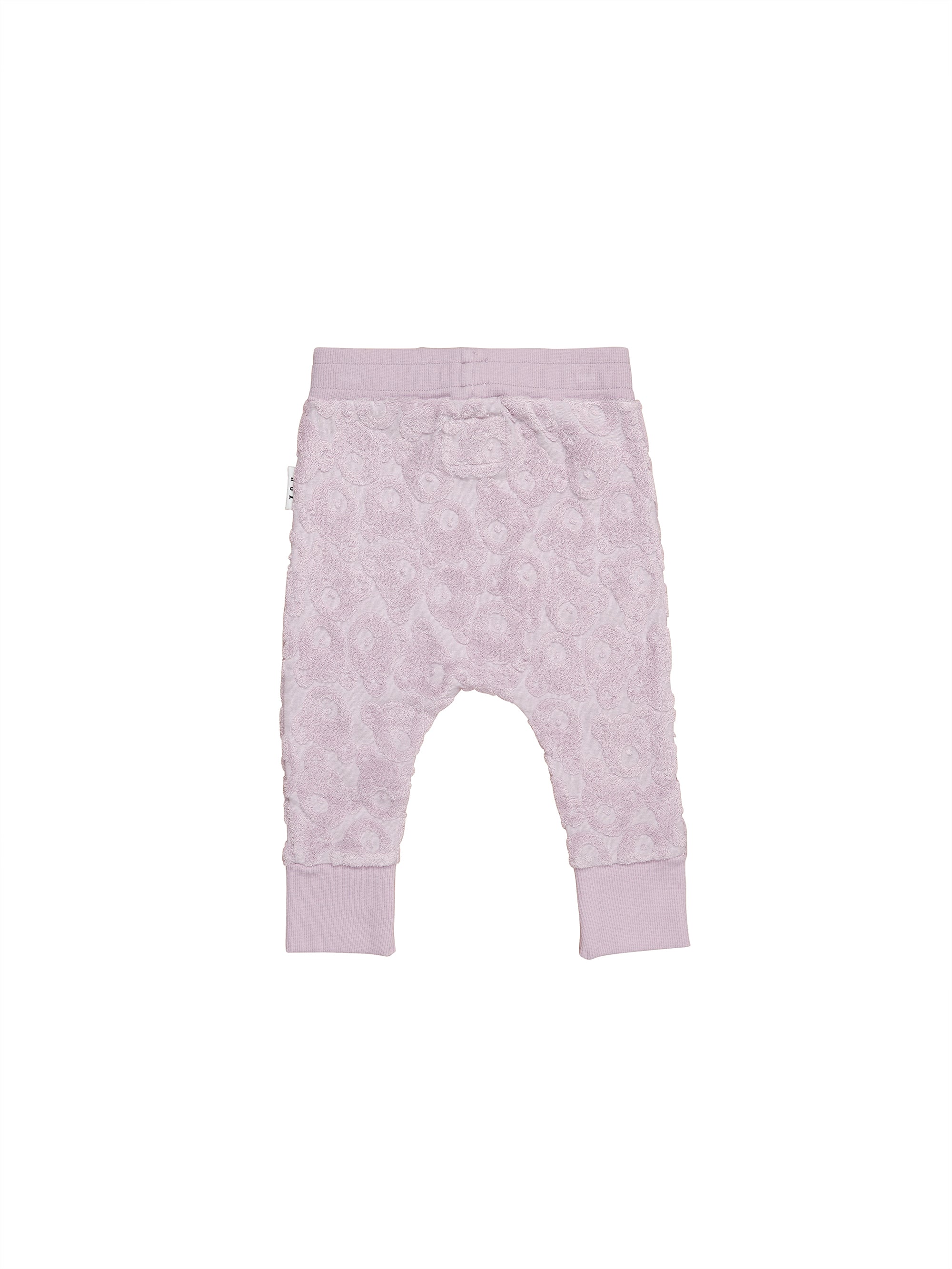 Huxbaby Huxbear Terry Drop Crotch Pant - Lavender - Image 5