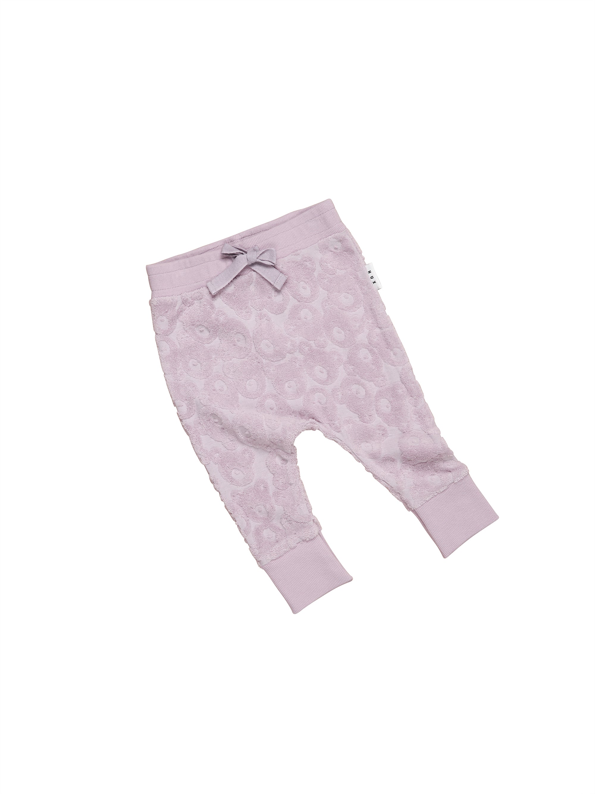Huxbaby Huxbear Terry Drop Crotch Pant - Lavender - Image 6