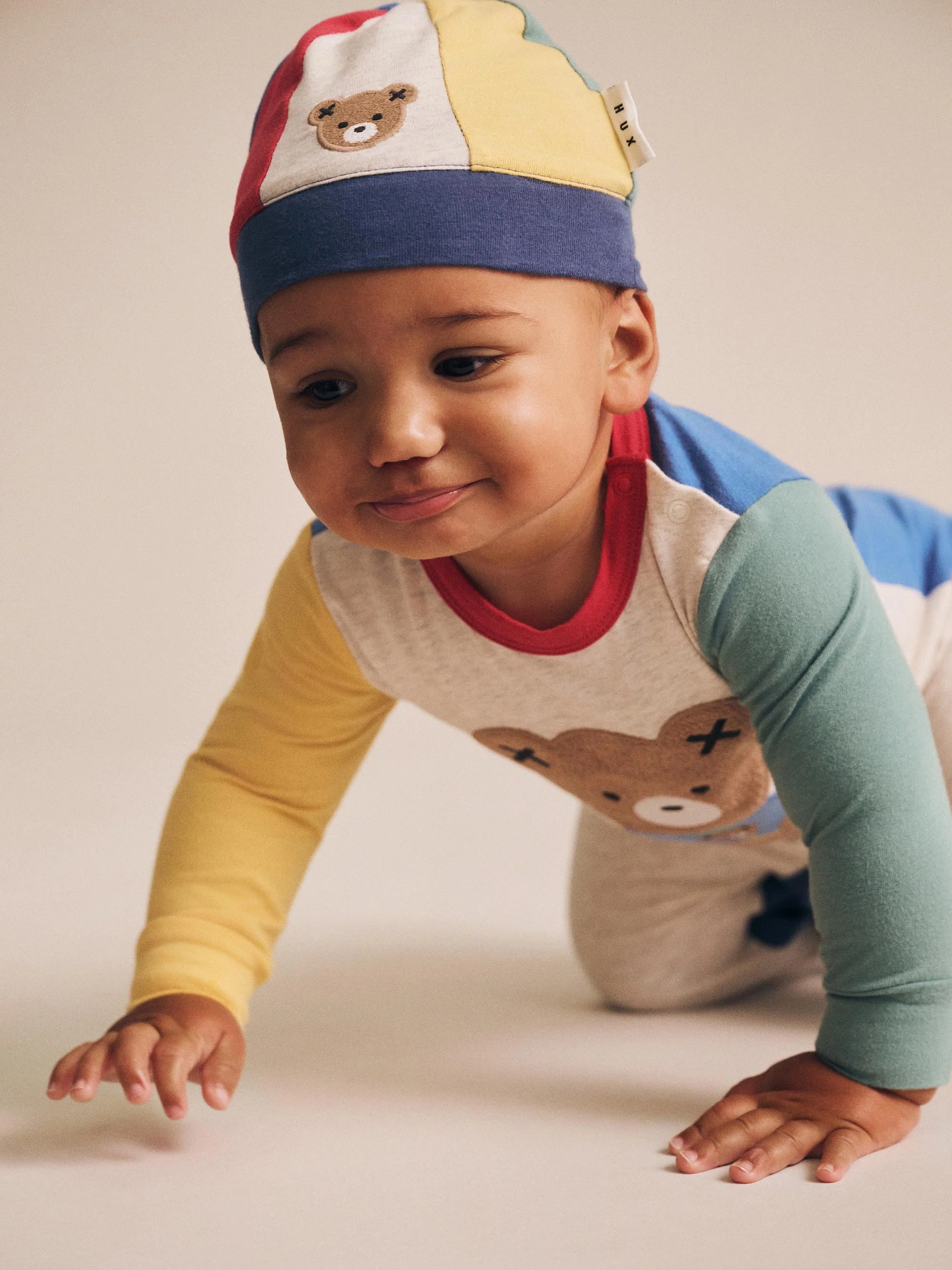 Huxbaby Huxbear Romper & Hat Set - Image 2