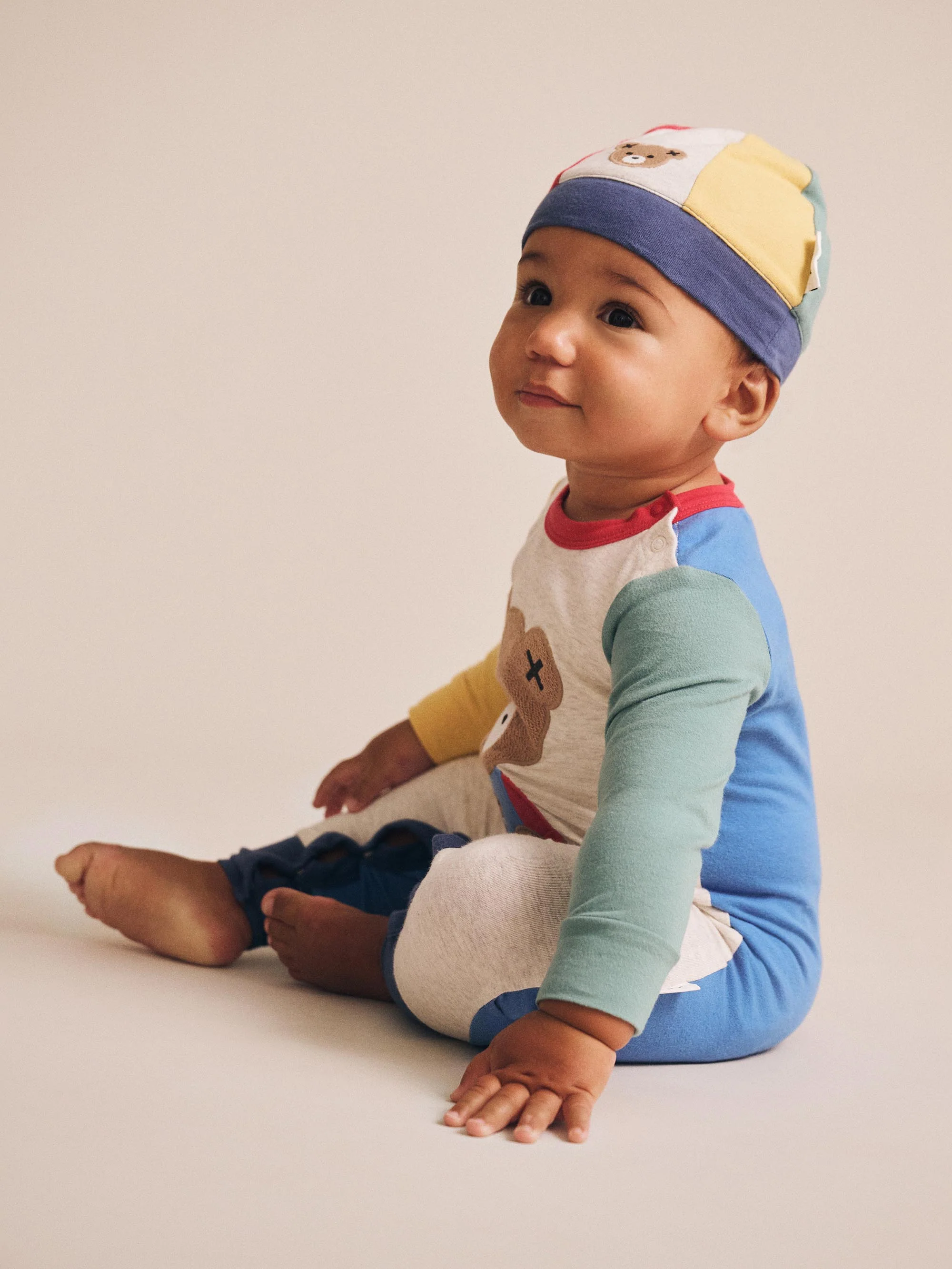 Huxbaby Huxbear Romper & Hat Set - Image 3