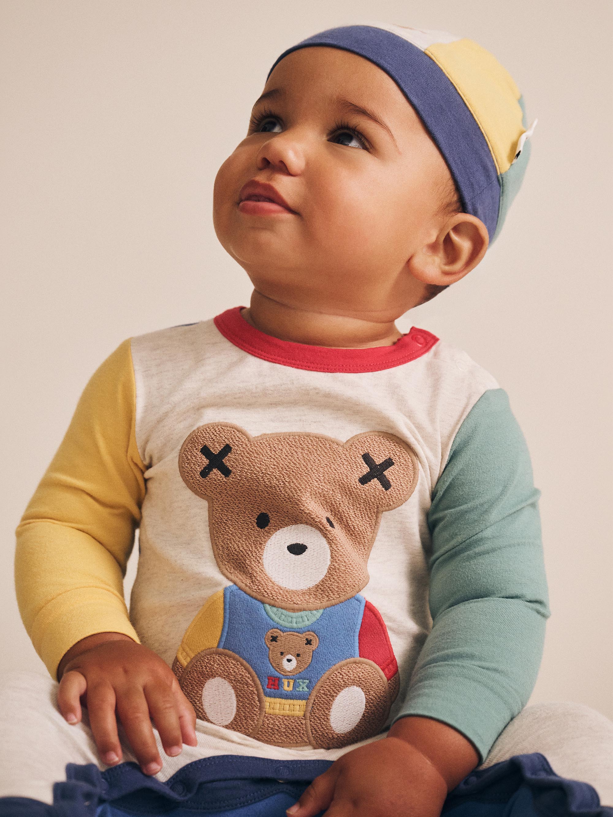 Huxbaby Huxbear Romper & Hat Set - Image 5