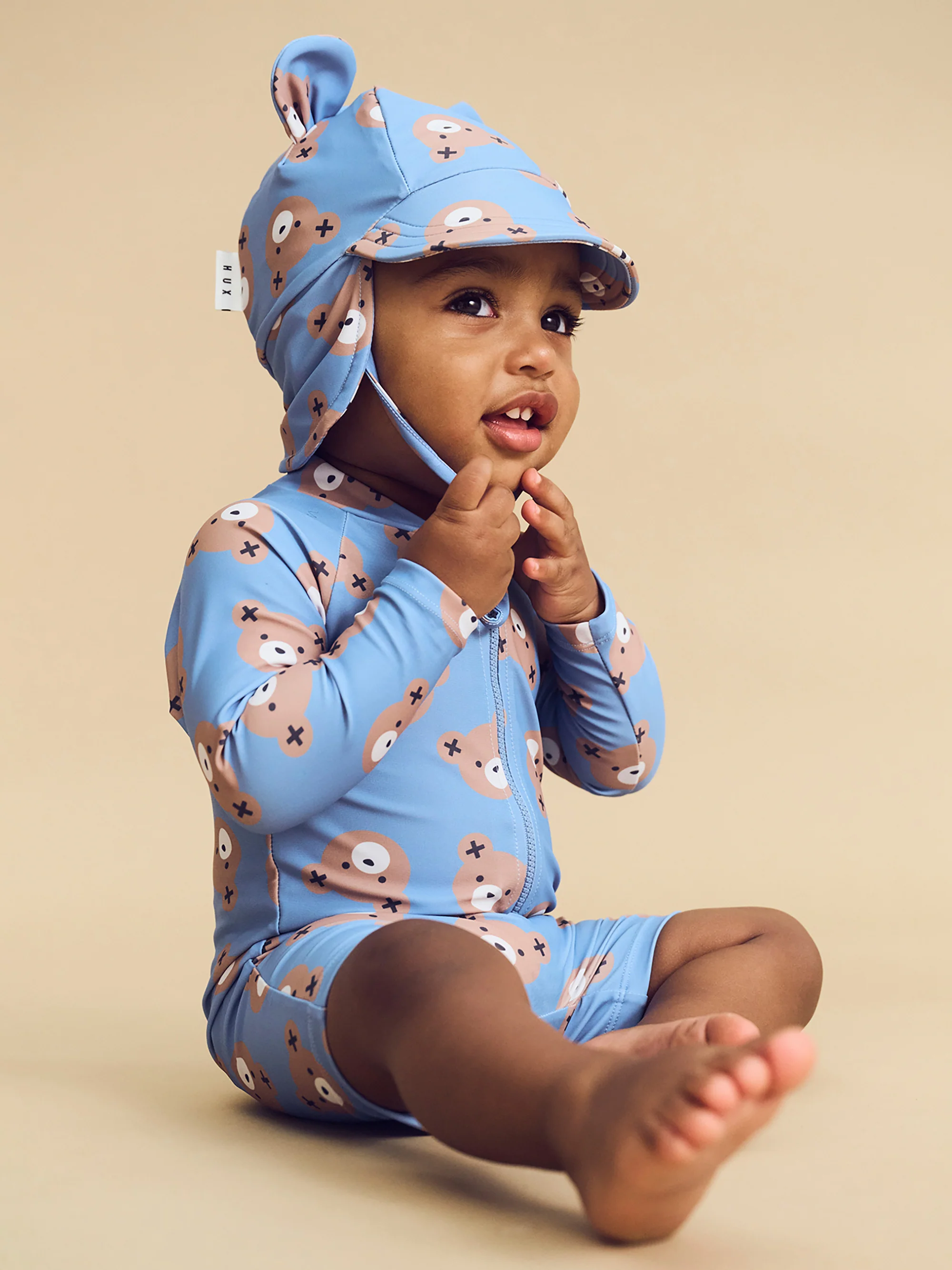 Huxbear Swim Hat - Cornflower - Image 4