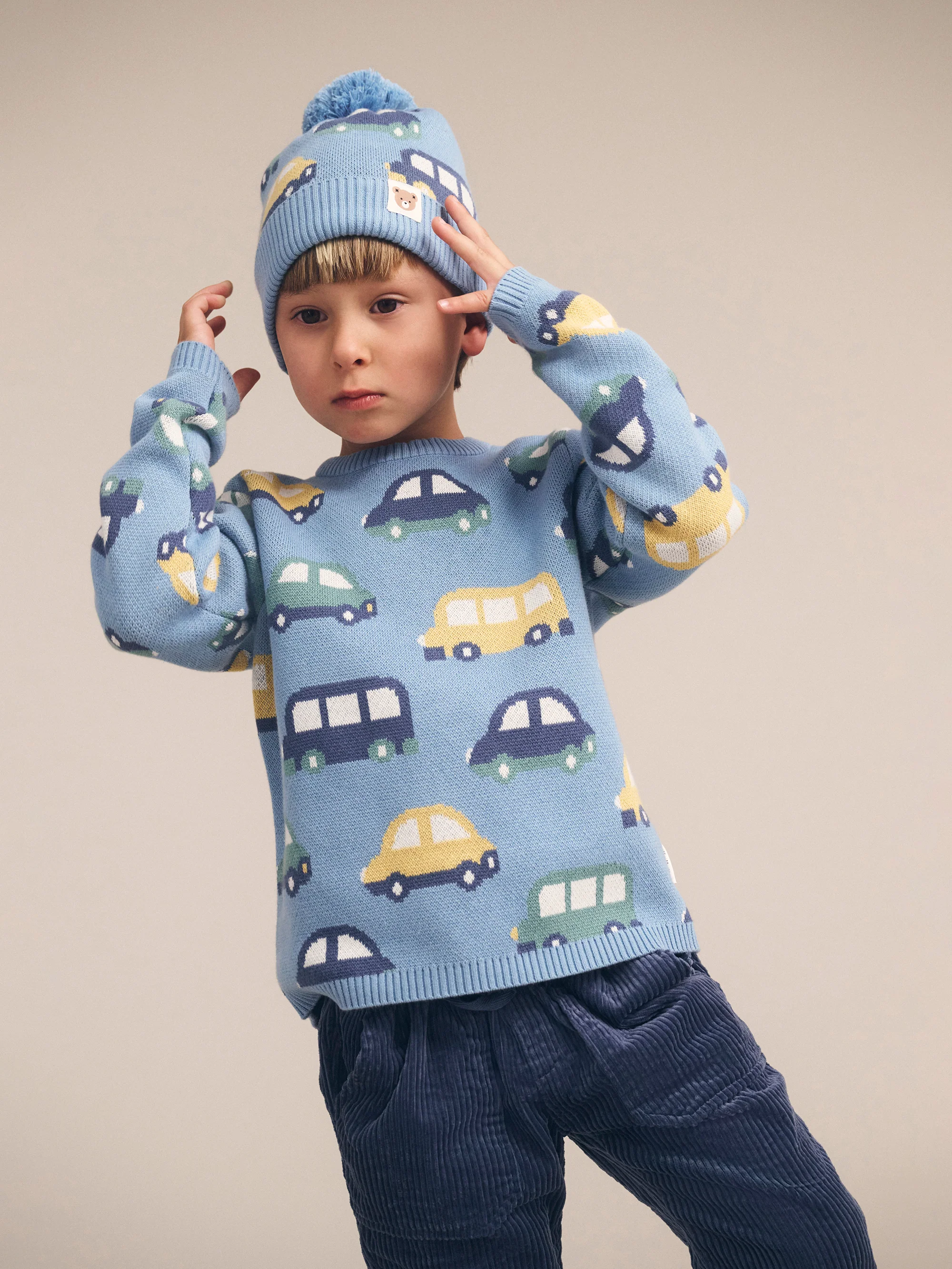 Huxbaby Huxmobile Knit Jumper - Image 2