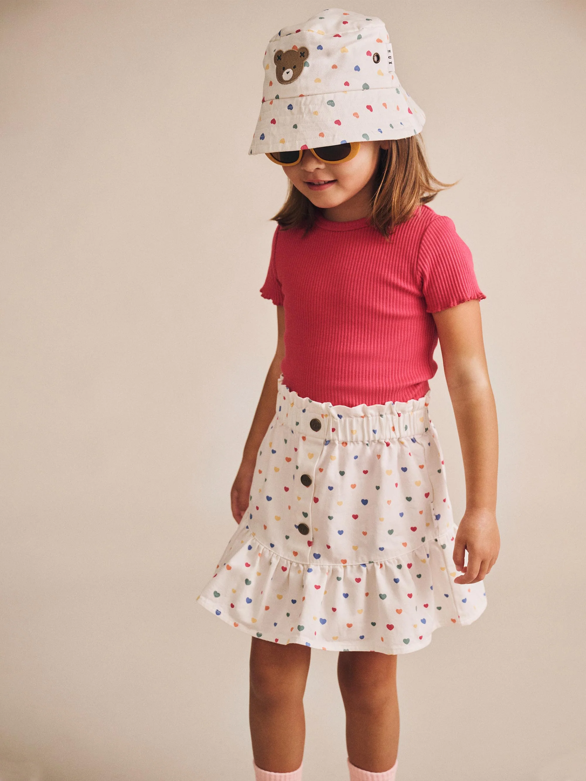 Huxbaby I Heart Cake Bucket Hat - Image 7