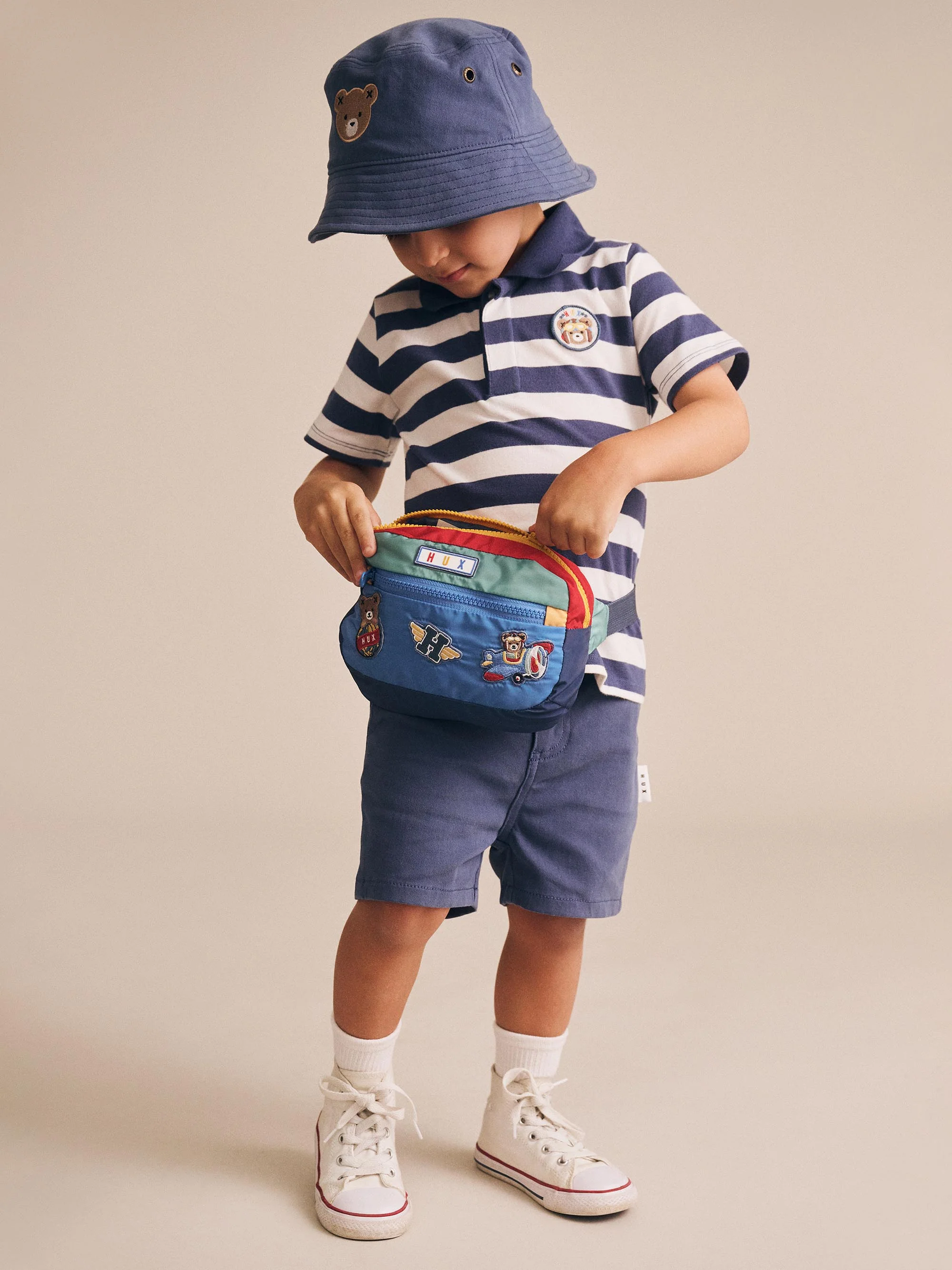 Huxbaby In the Navy Huxbear Bucket Hat - Image 2