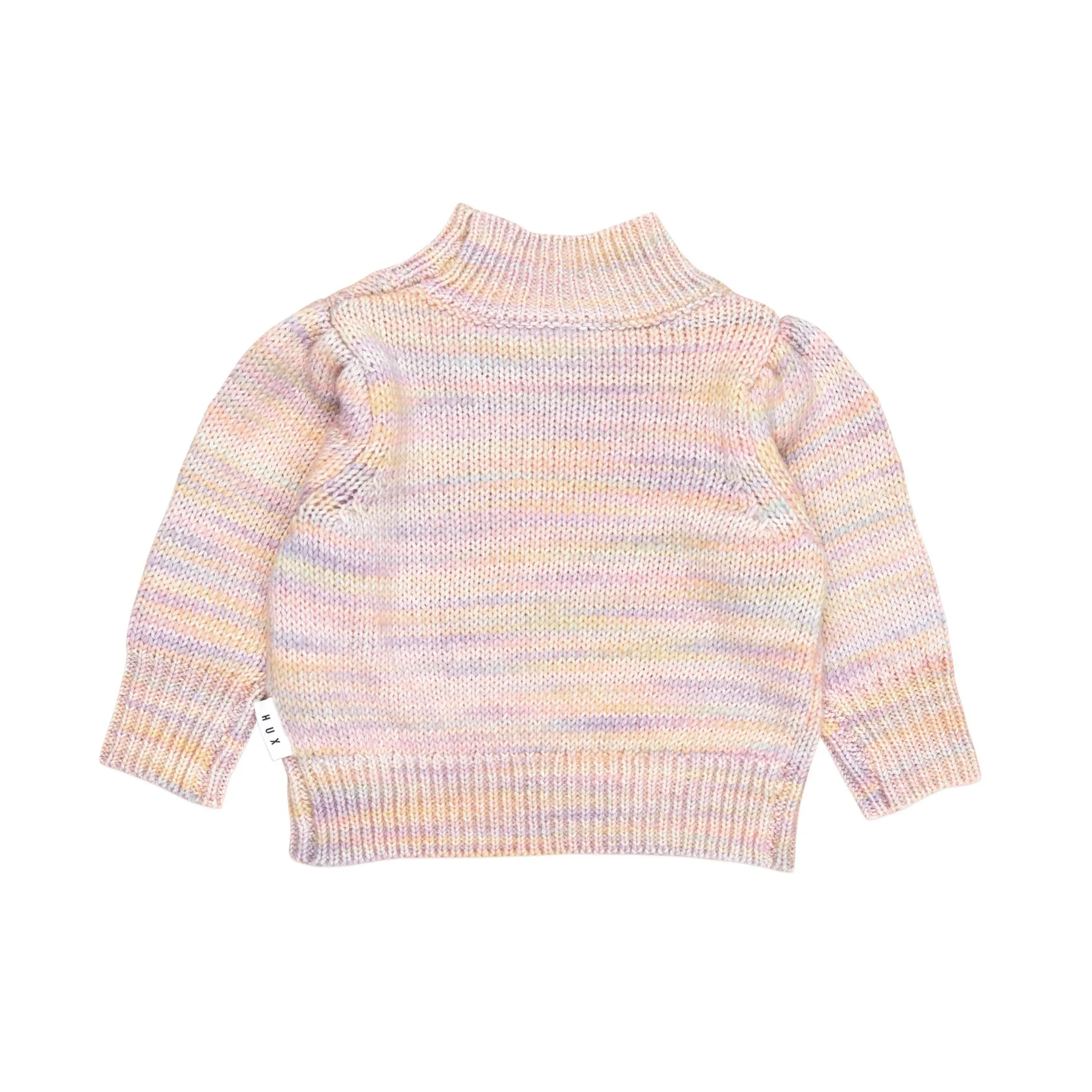 Knit Puff Jumper - Rainbow - Image 4