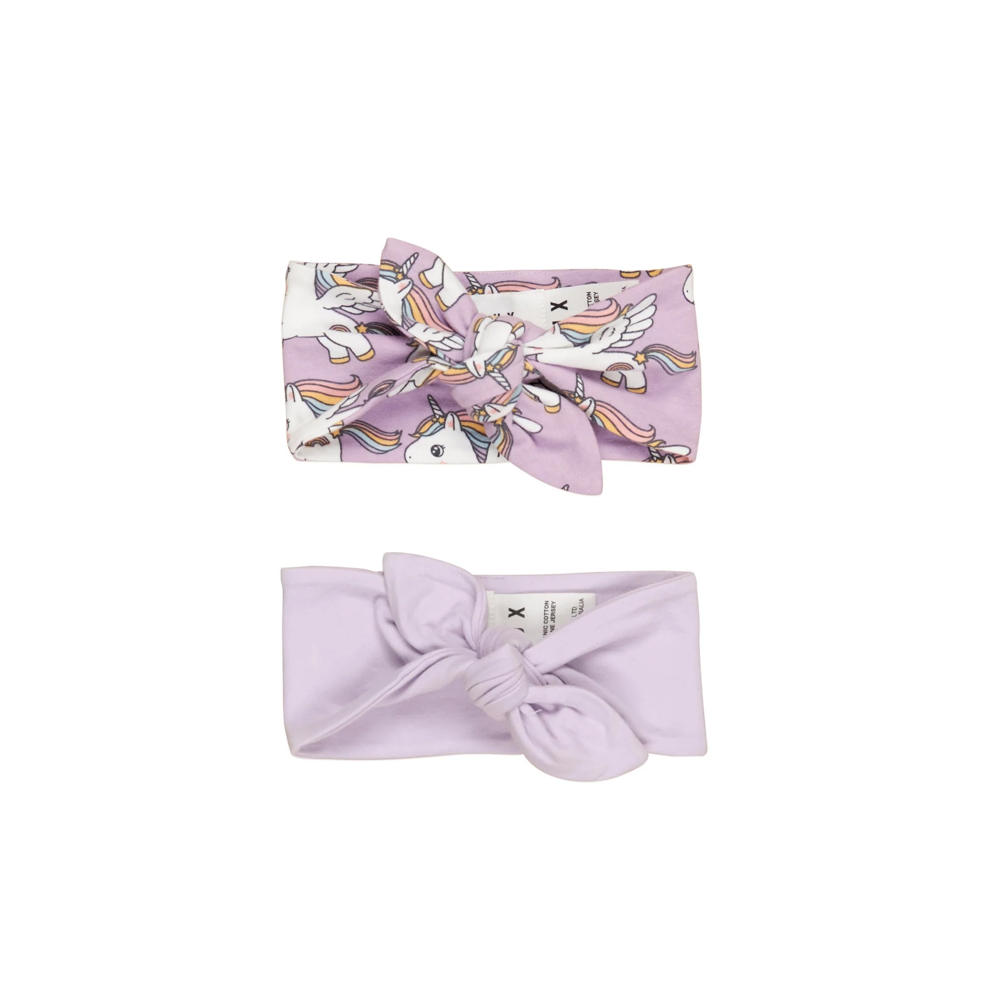 Magical Unicorn 2pk Headband - Bright Orchid + Orchid