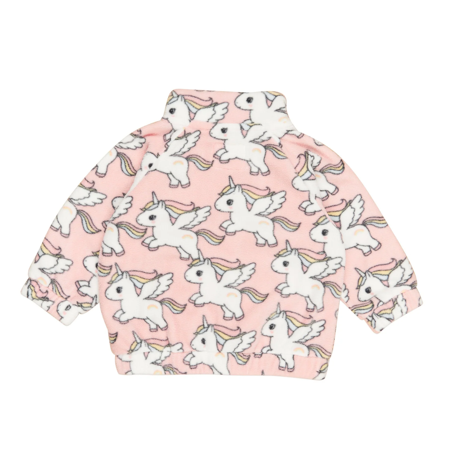 Magical Unicorn Fleece Jacket - Rosebud - Image 4