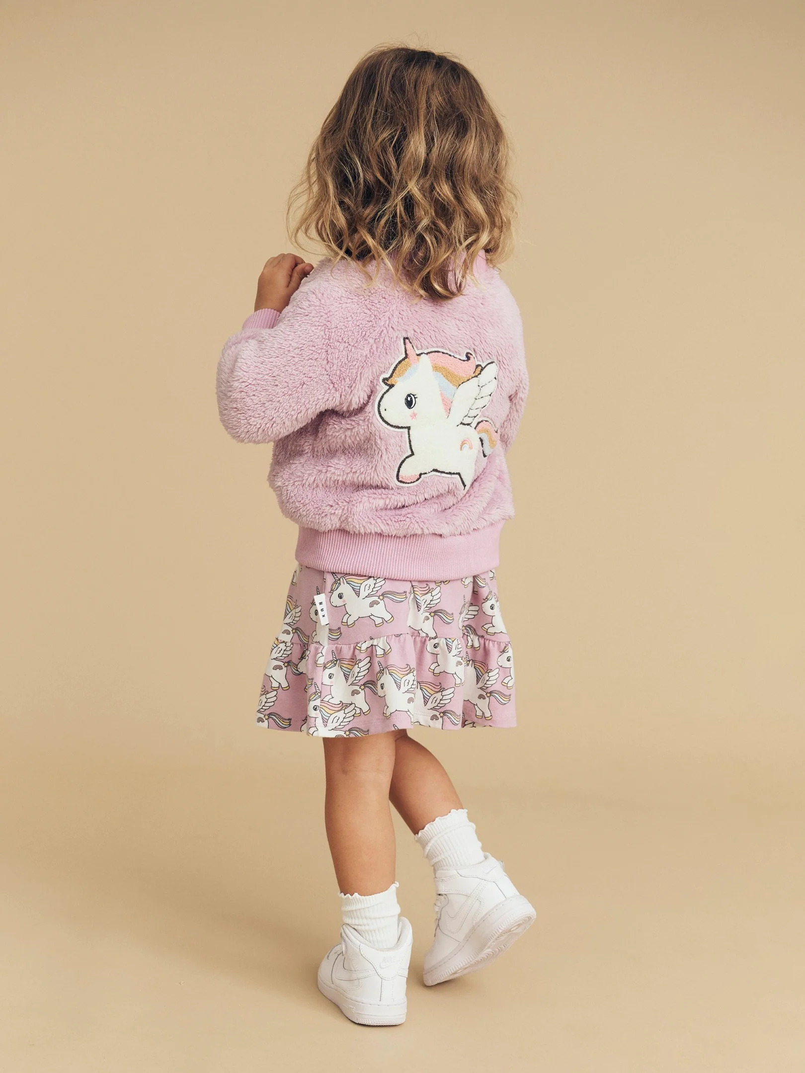 Magical Unicorn Fur Jacket - Orchid - Image 7