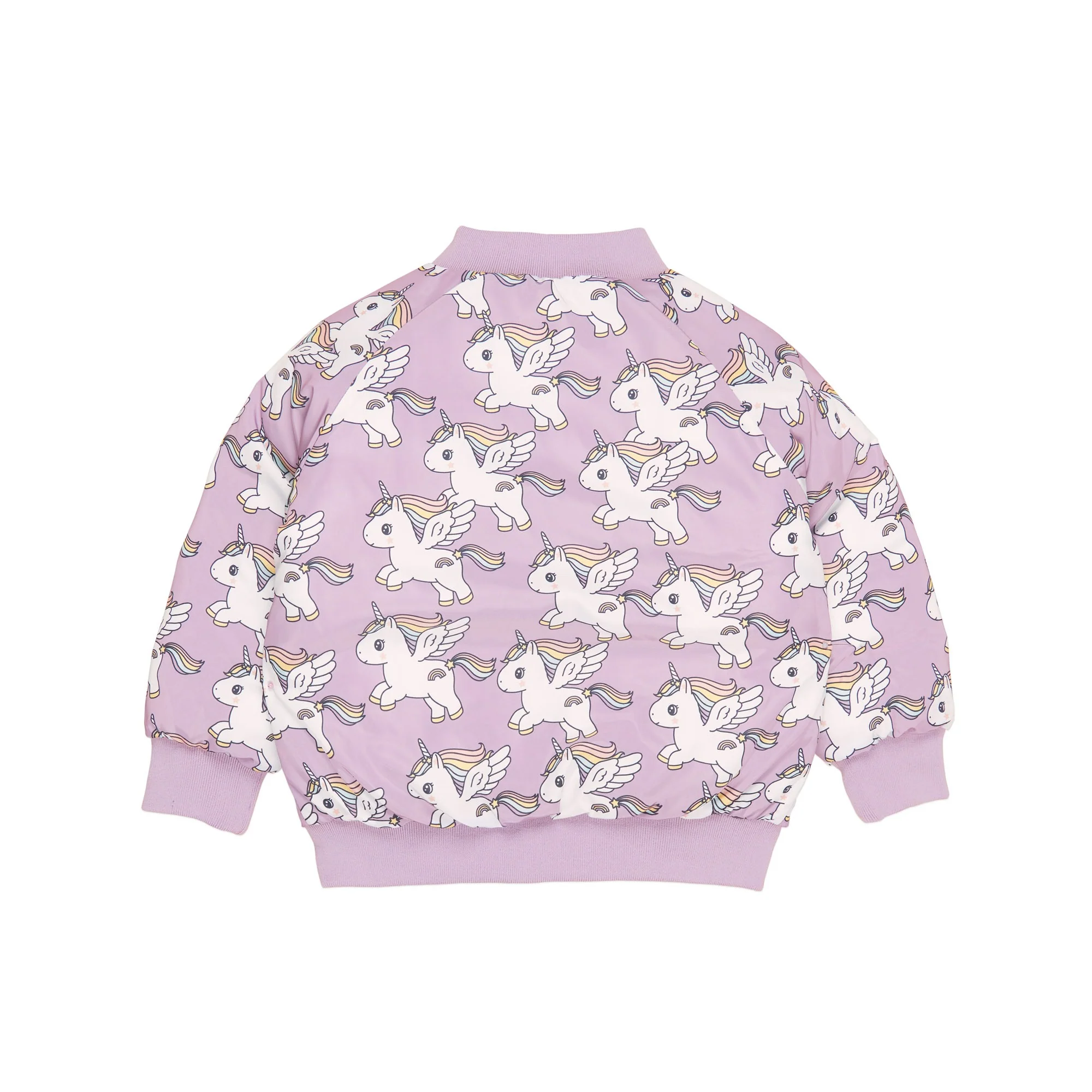 Magical Unicorn Reversible Bomber - Orchid - Image 3