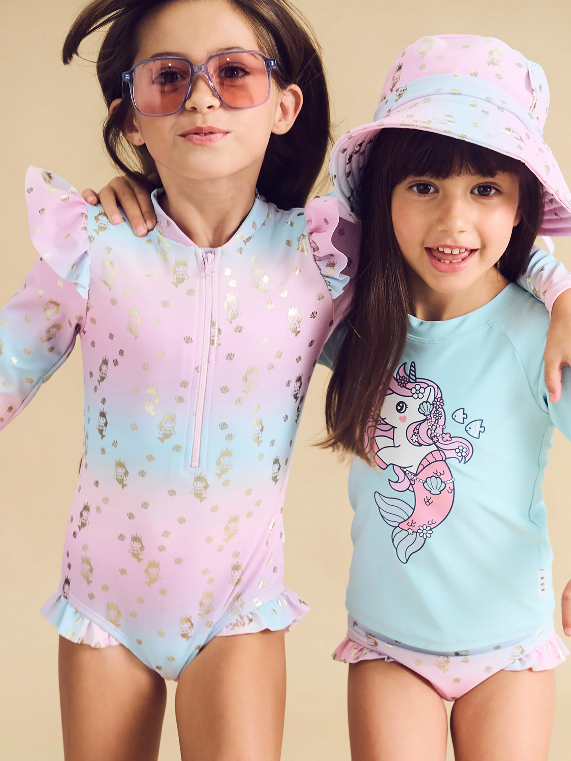 Mercorn Shell Swim Set - Iced Aqua/Multi - Image 3
