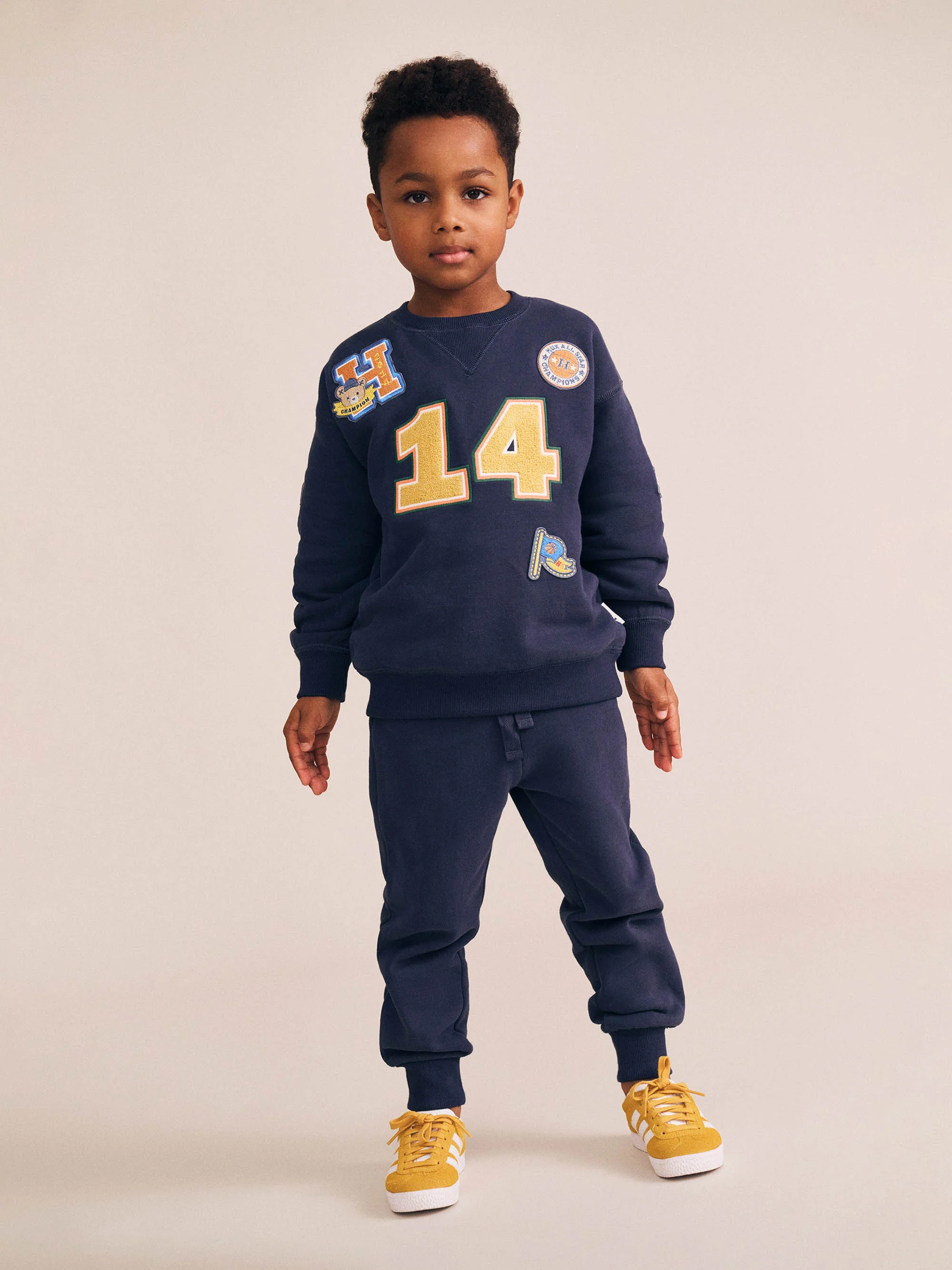 Navy Hux Trackpant - Image 2