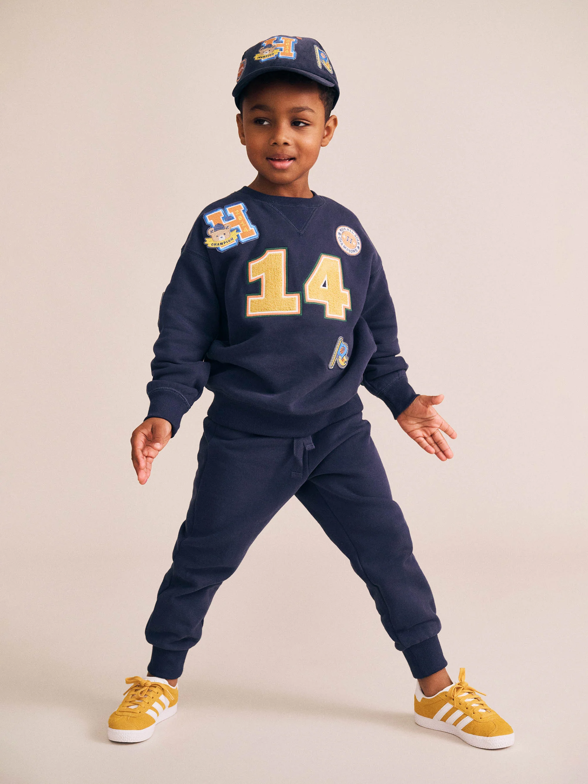 Navy Hux Trackpant - Image 4