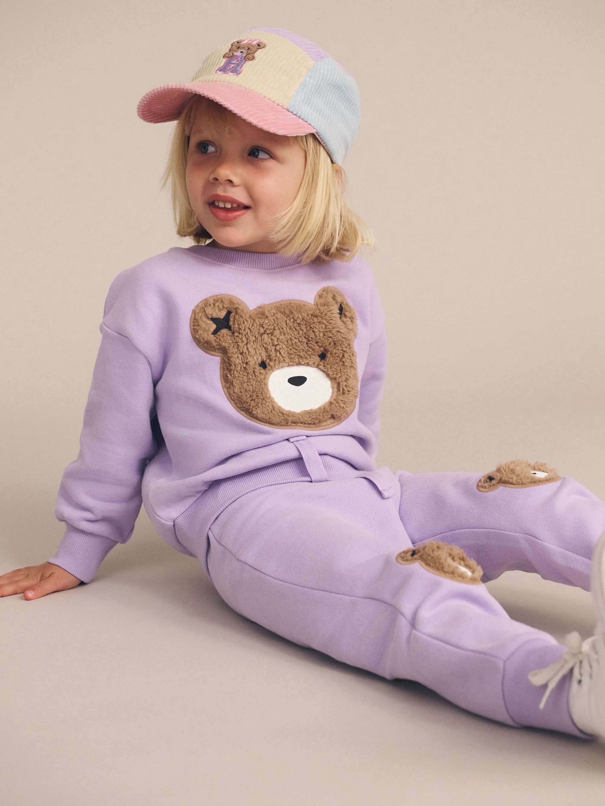 Huxbaby Orchid Furry Huxbear Track Pant - Image 4