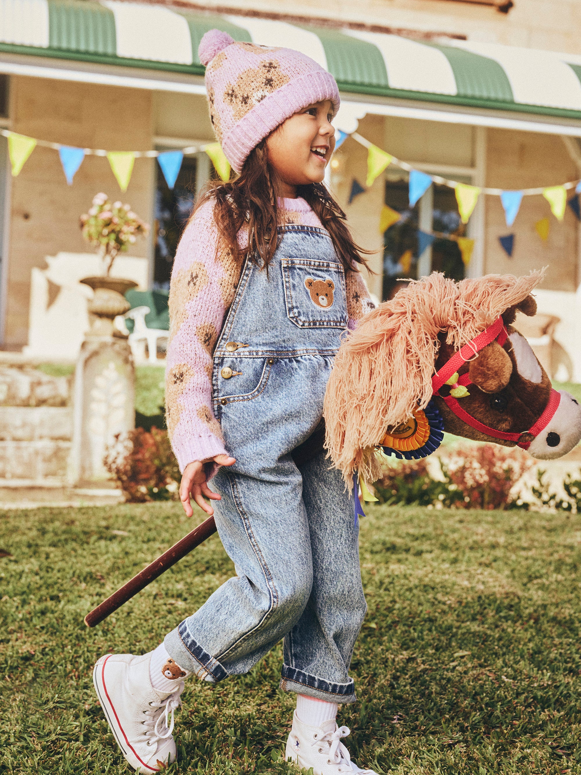 Huxbaby Orchid Huxbear Knit Jumper - Image 6