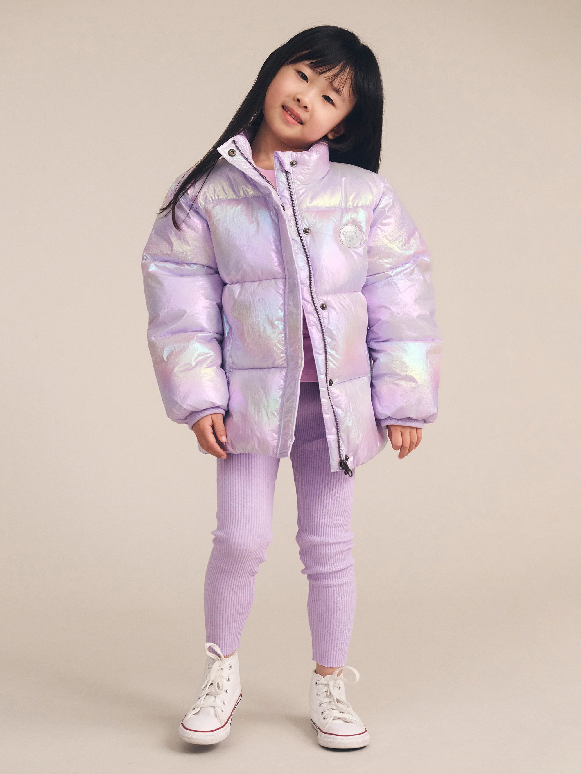Huxbaby Orchid Rib Legging - Image 2
