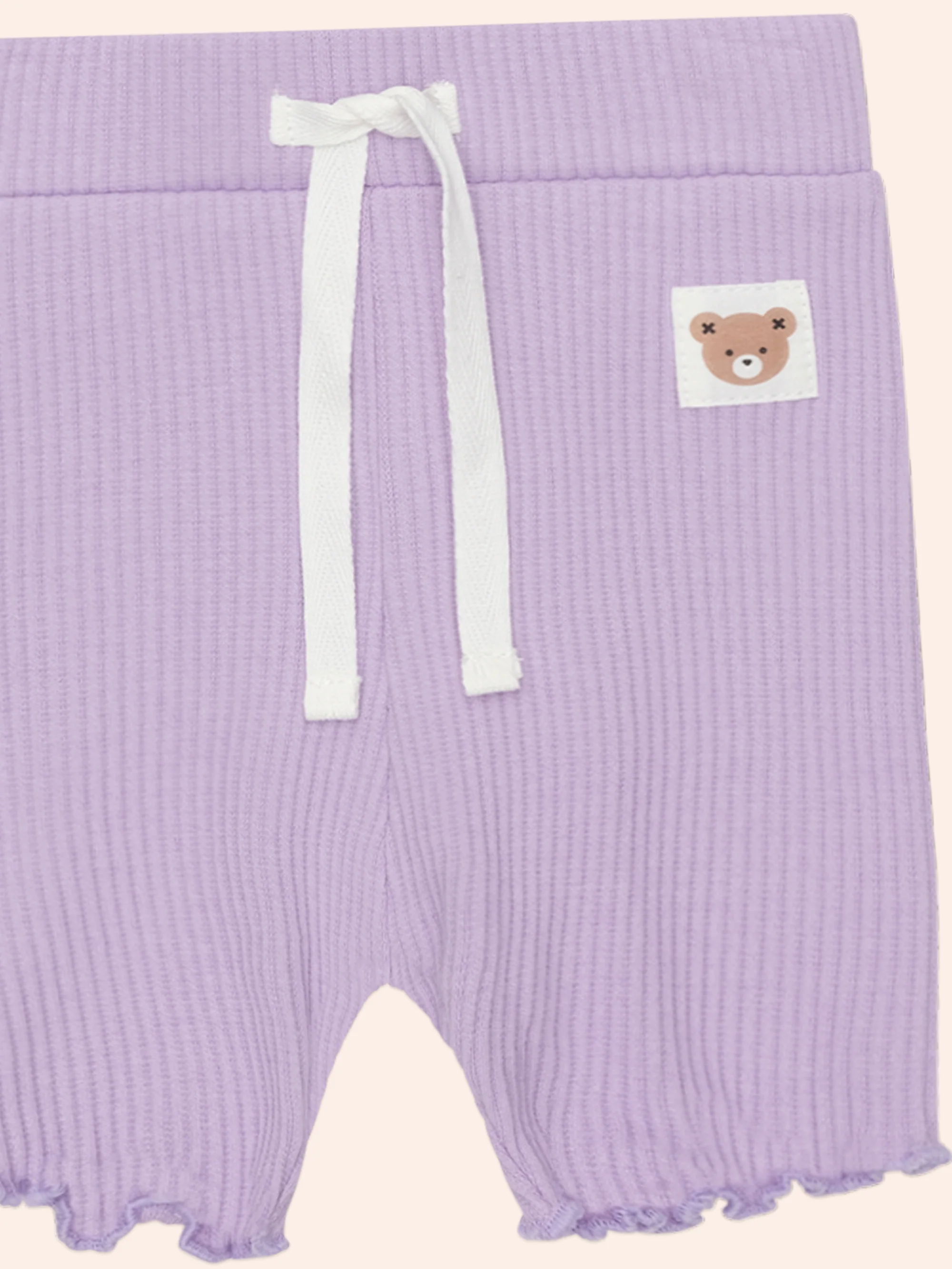 Huxbaby Orchid Rib Short - Image 3