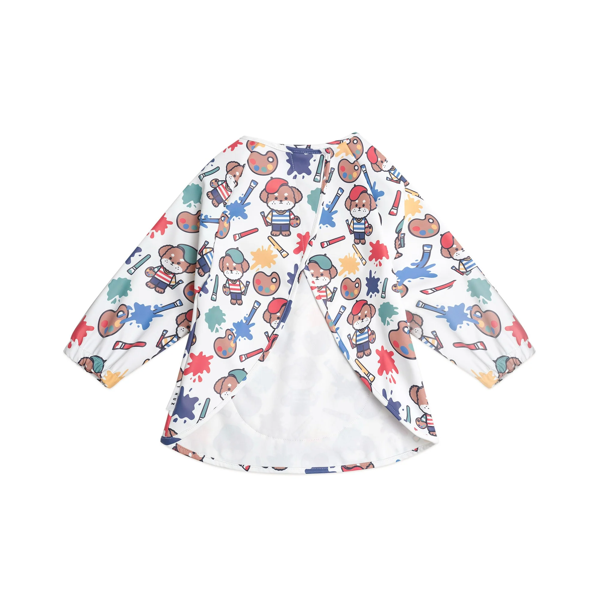 Huxbaby Parisian Painter Pup Art Smock - Image 3