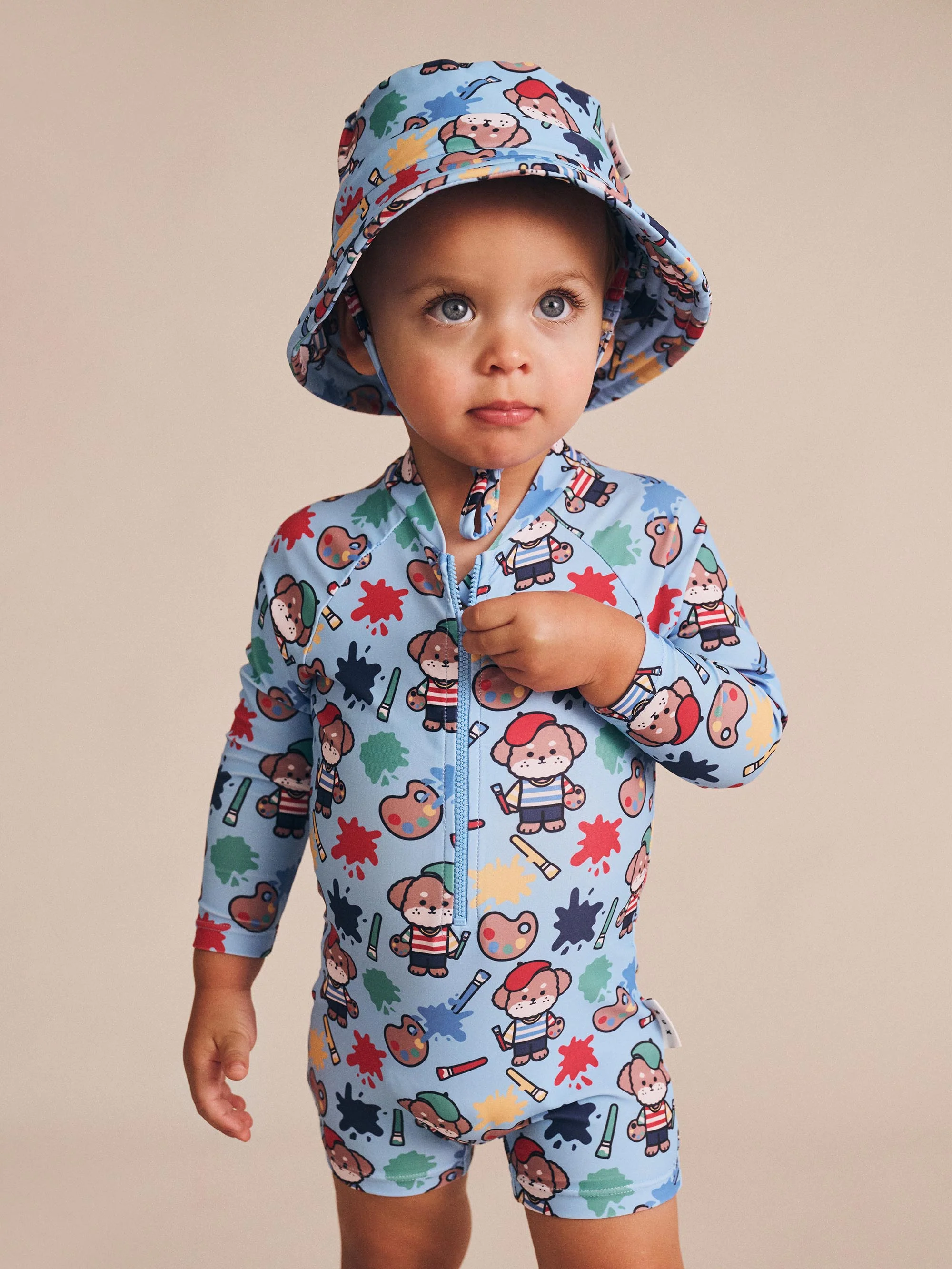 Parisian Painter Pup Swim Hat - Image 2