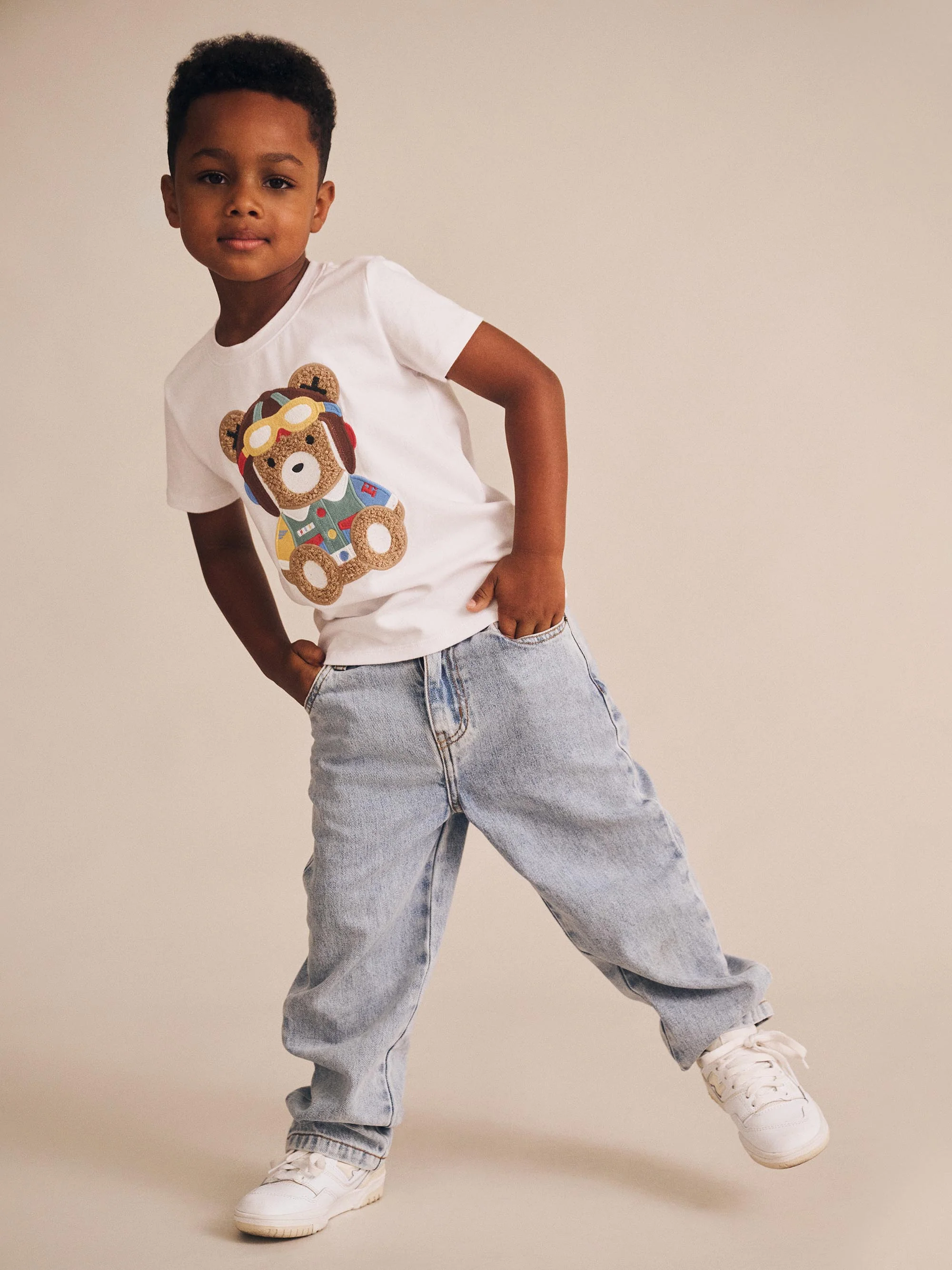 Huxbaby Pilot Huxbear Tee - Image 3