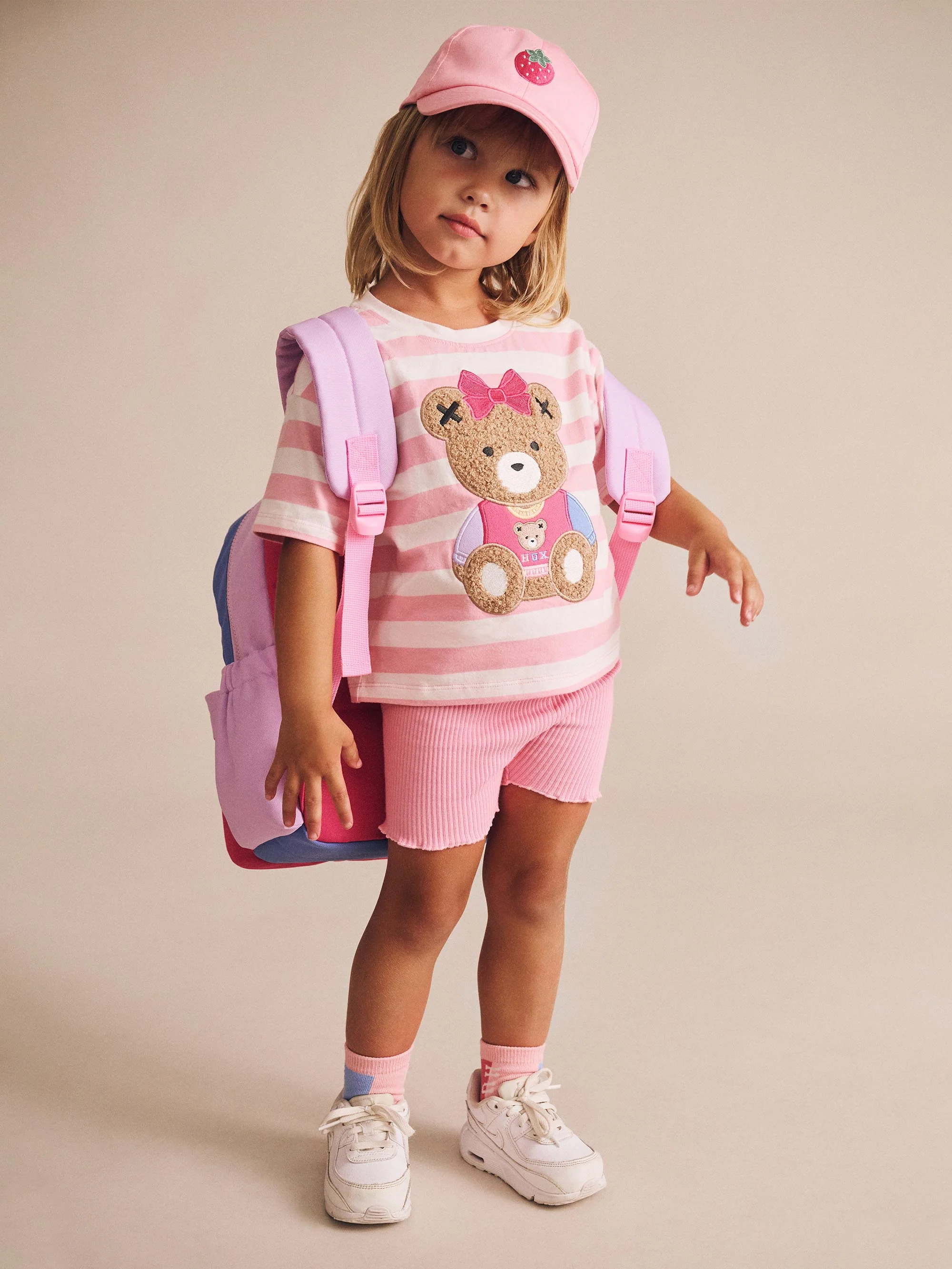 Pink Rib Bike Shortie - Image 5