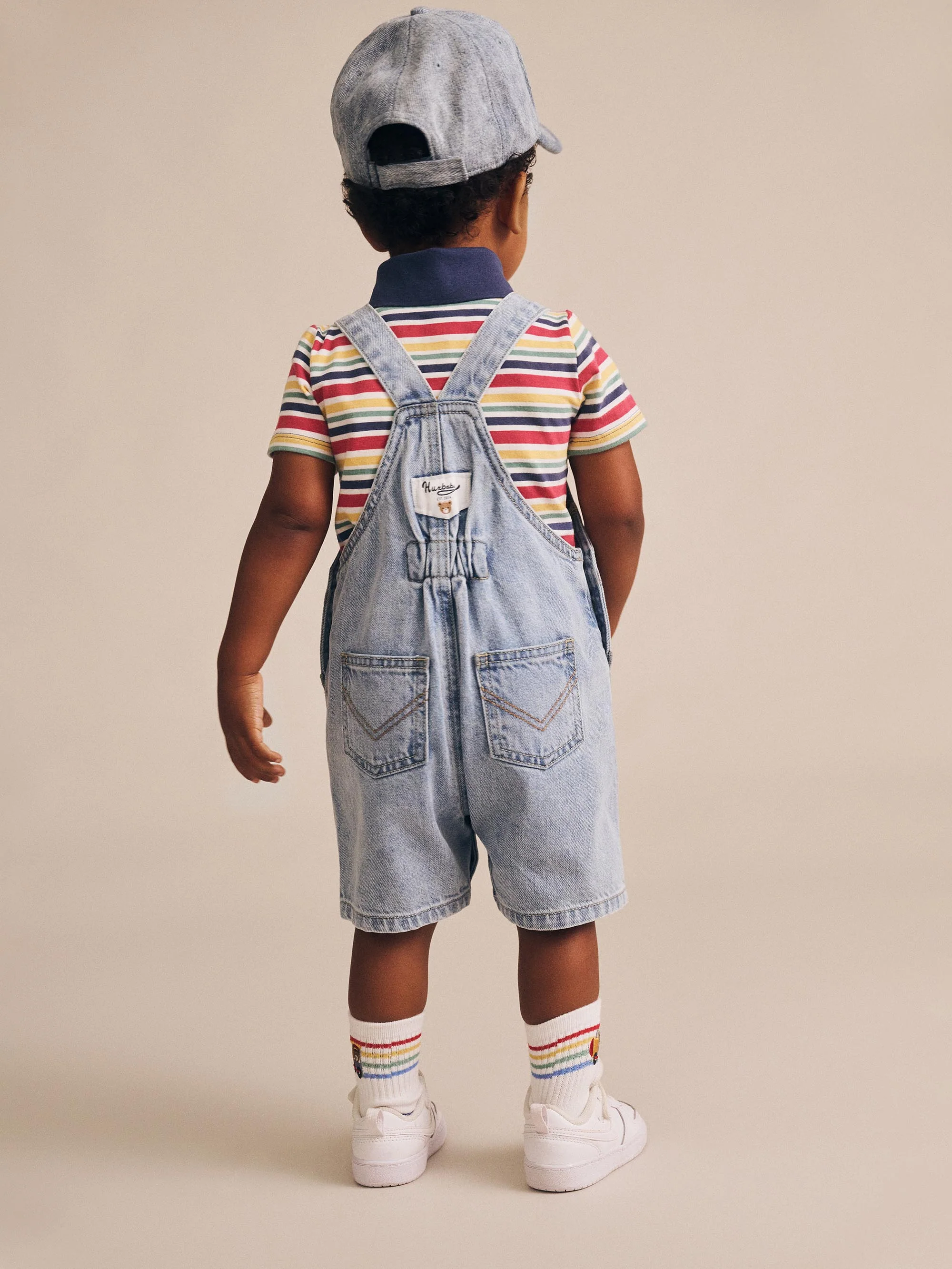 Huxbaby Polo Tee Vintage Stripe - Image 5