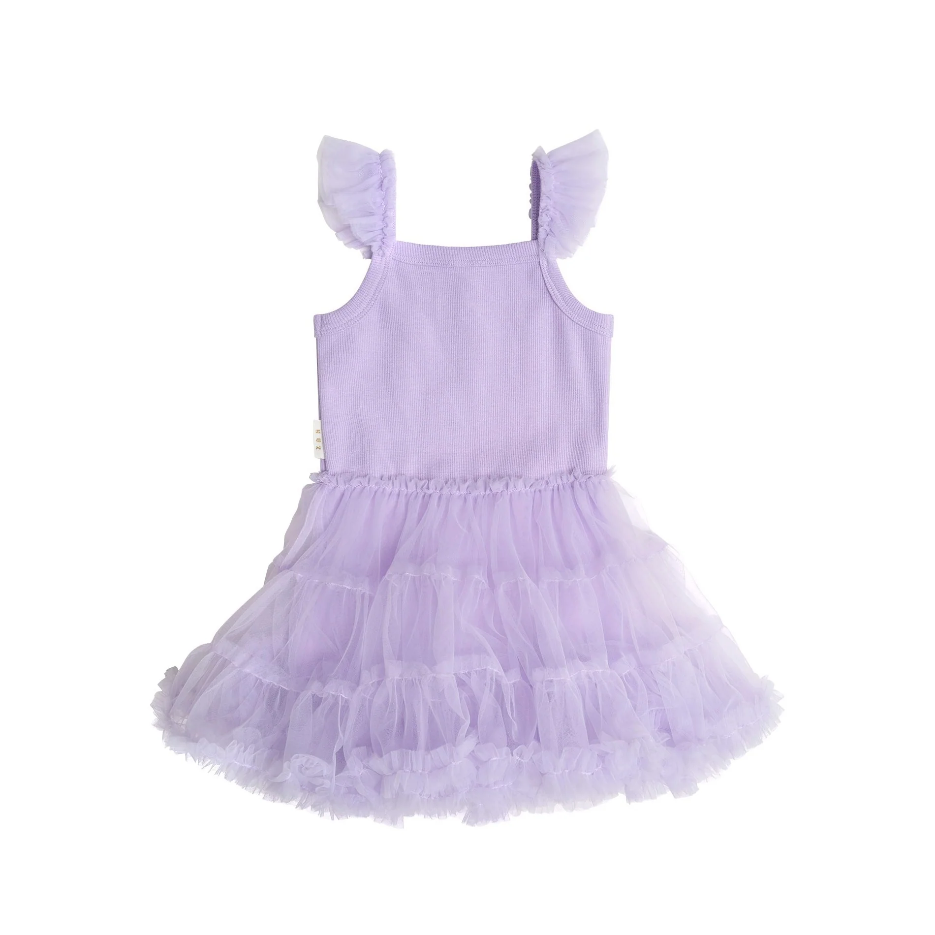 Purple Bow Tutu Ballet Dress - Image 2