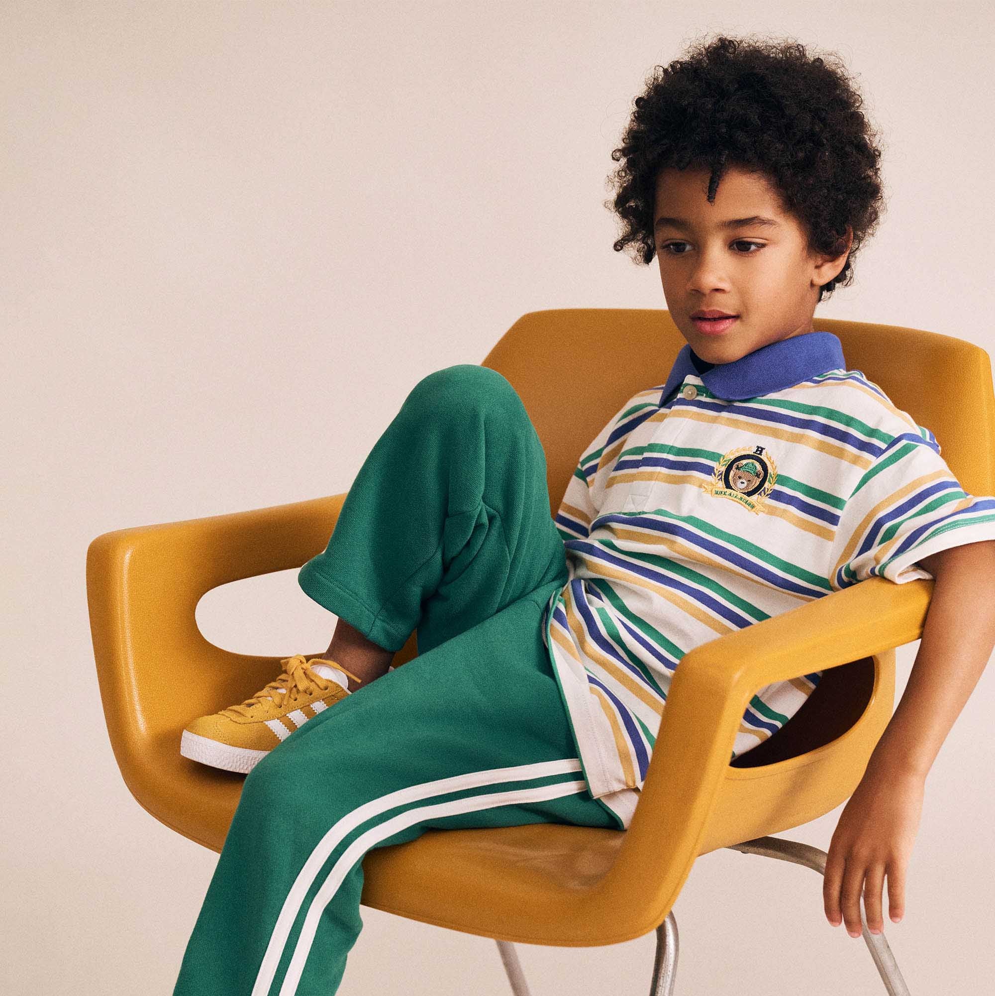 Green Racer Stripe Trackpant - Image 2
