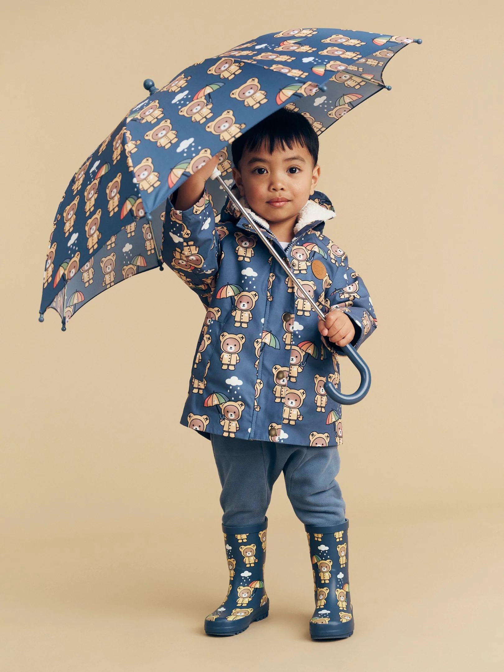 Rain Bear Raincoat - Night - Image 2