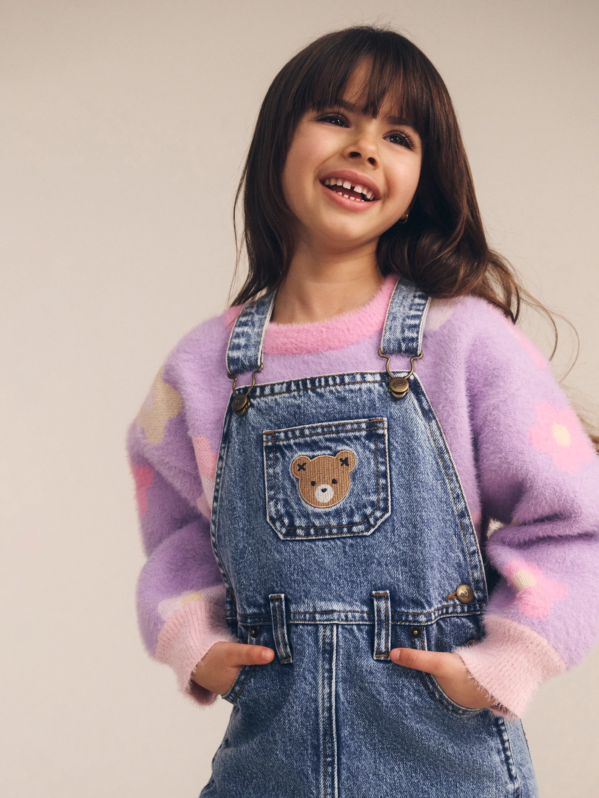Huxbaby Rainbow Daisy Jumper - Image 4