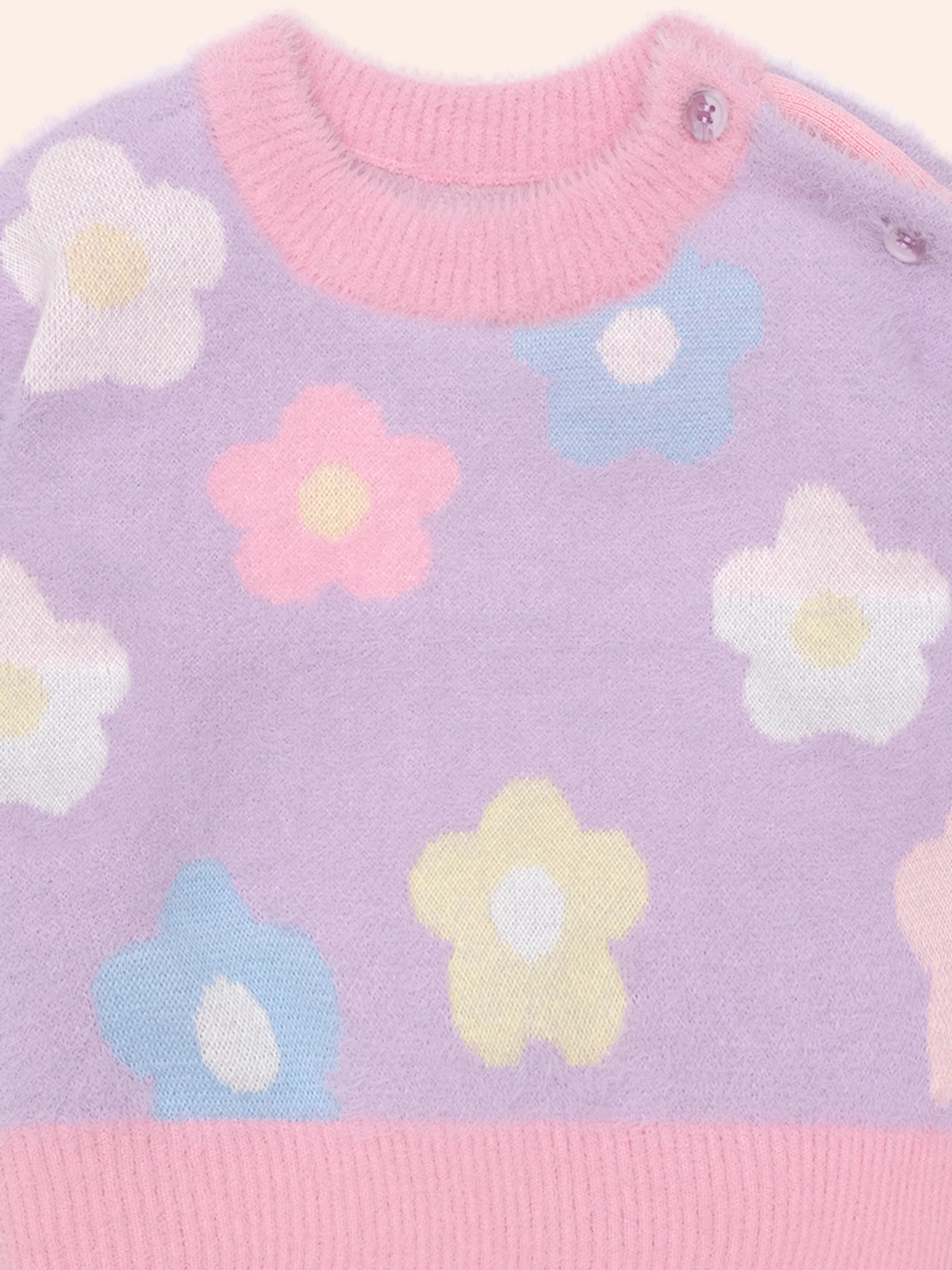 Huxbaby Rainbow Daisy Jumper - Image 5