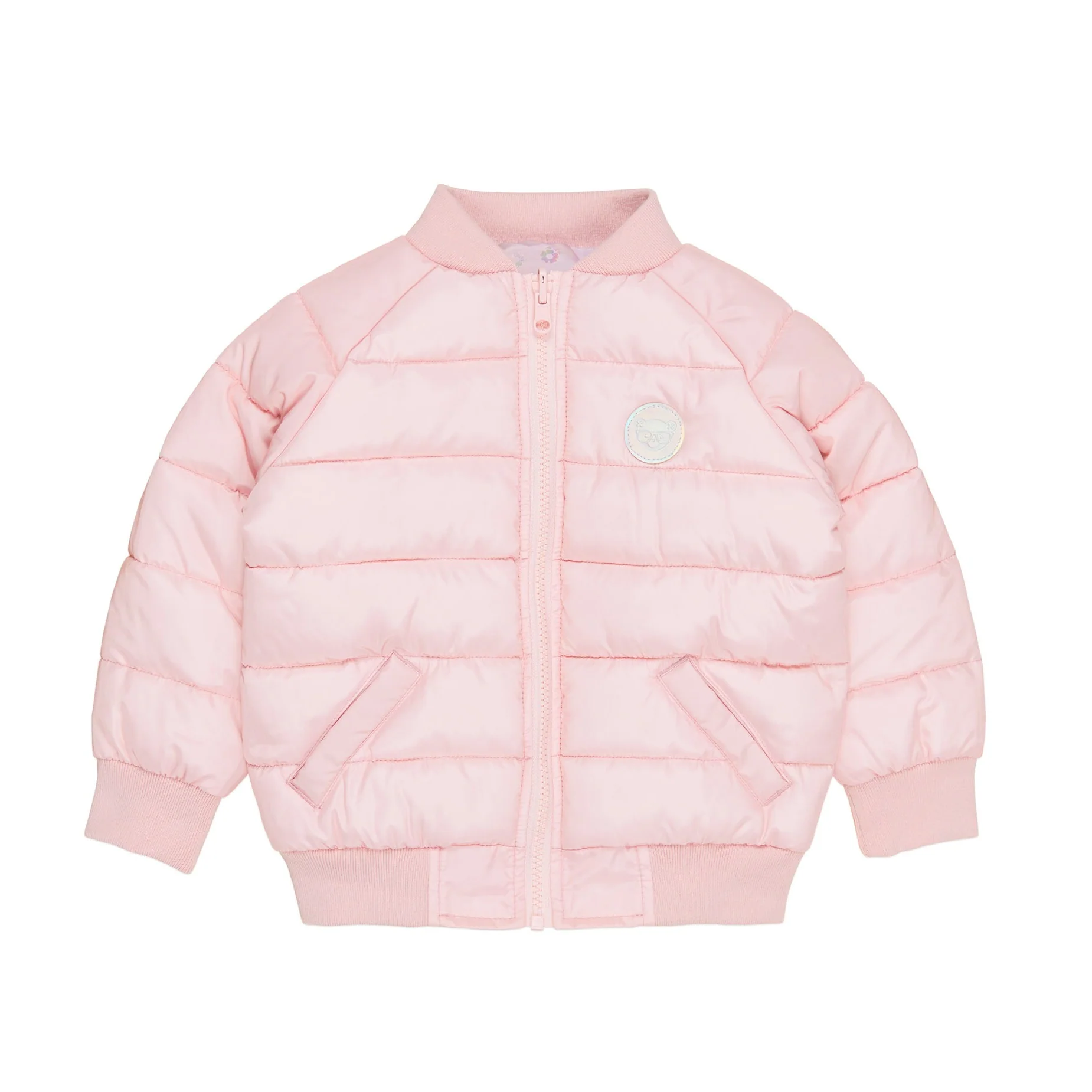 Rainbow Reversible Bomber - Rosebud - Image 9