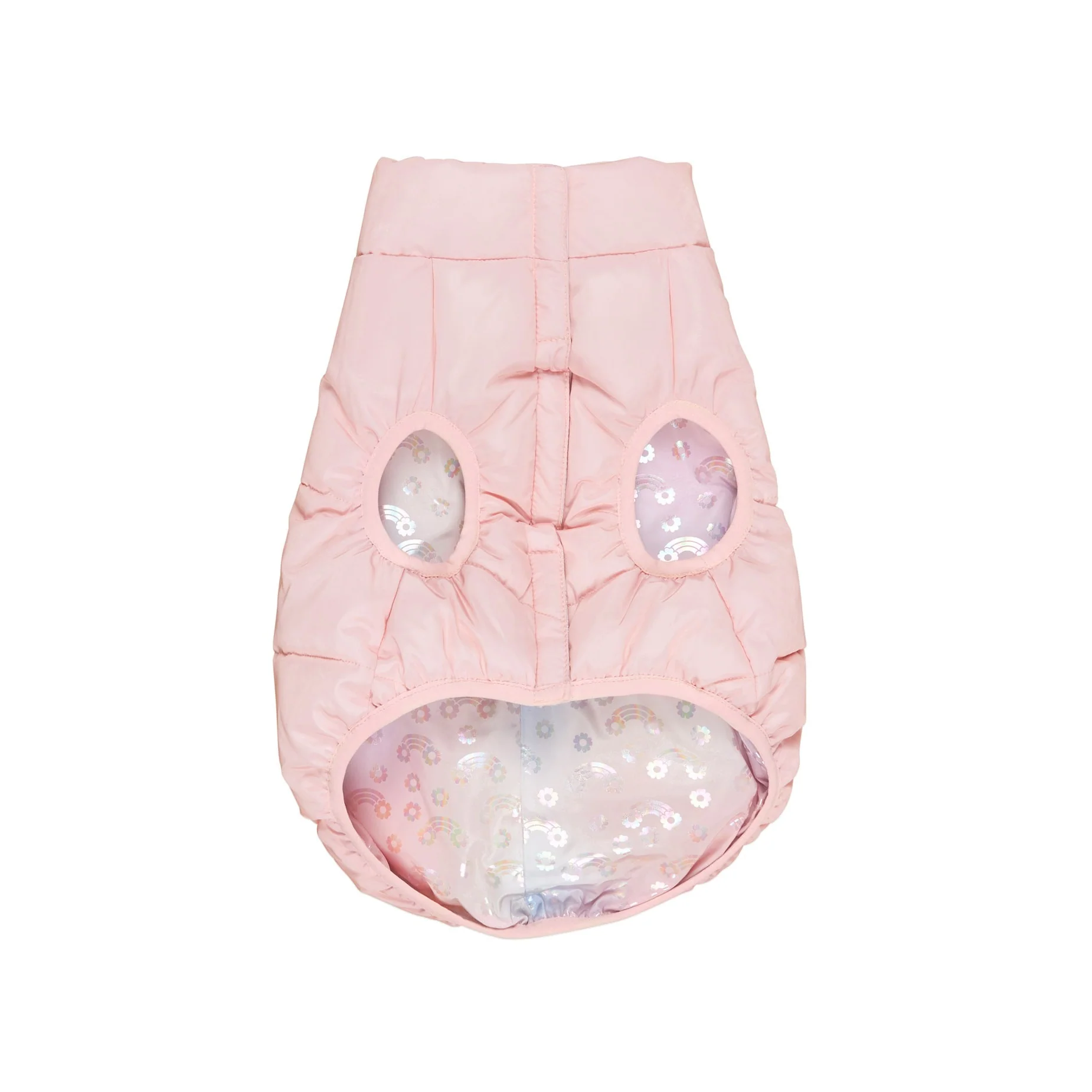 Rainbow Reversible Dog Vest - Rosebud - Image 7