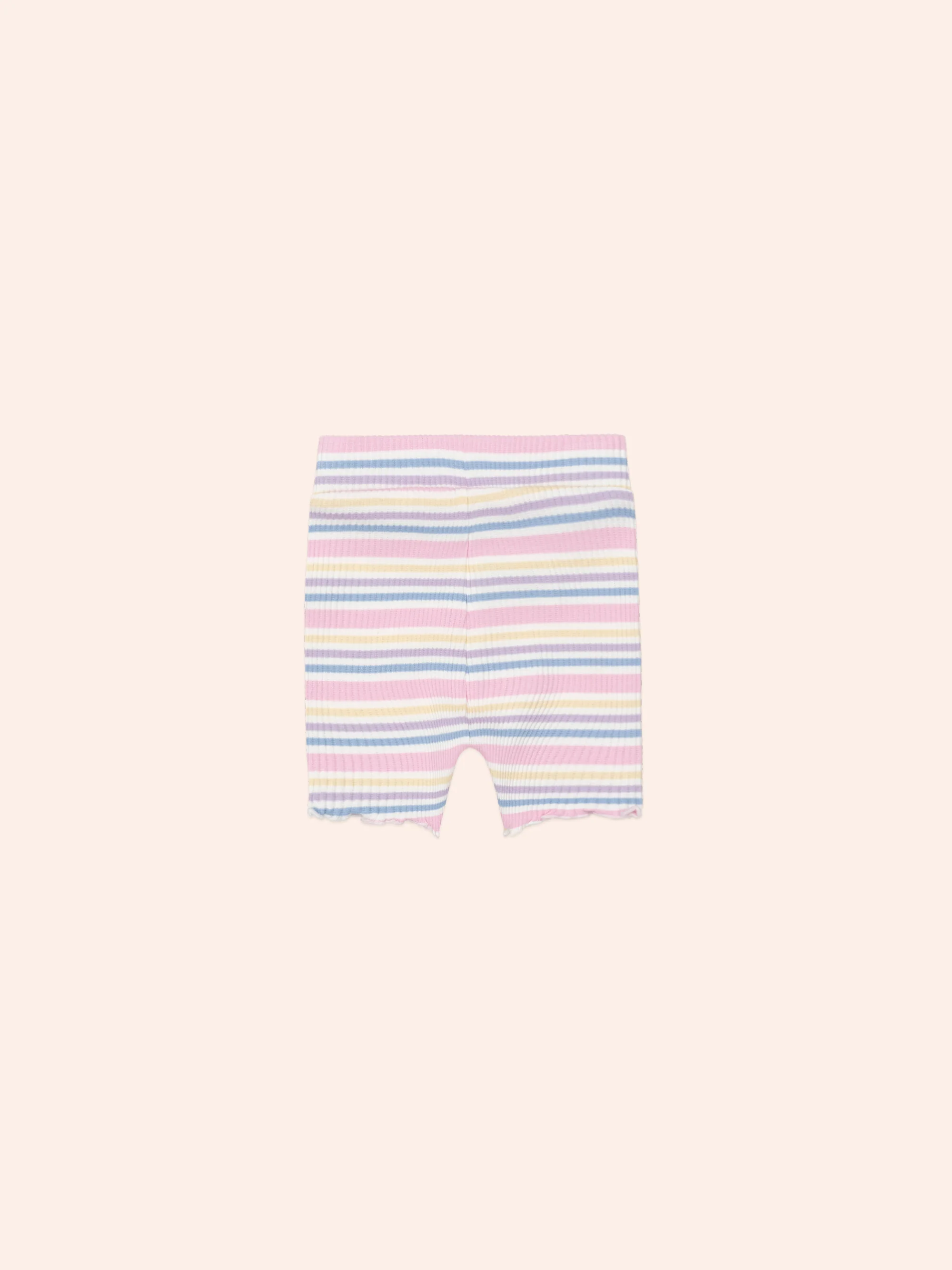 Huxbaby Rainbow Stripe Rib Short - Image 6