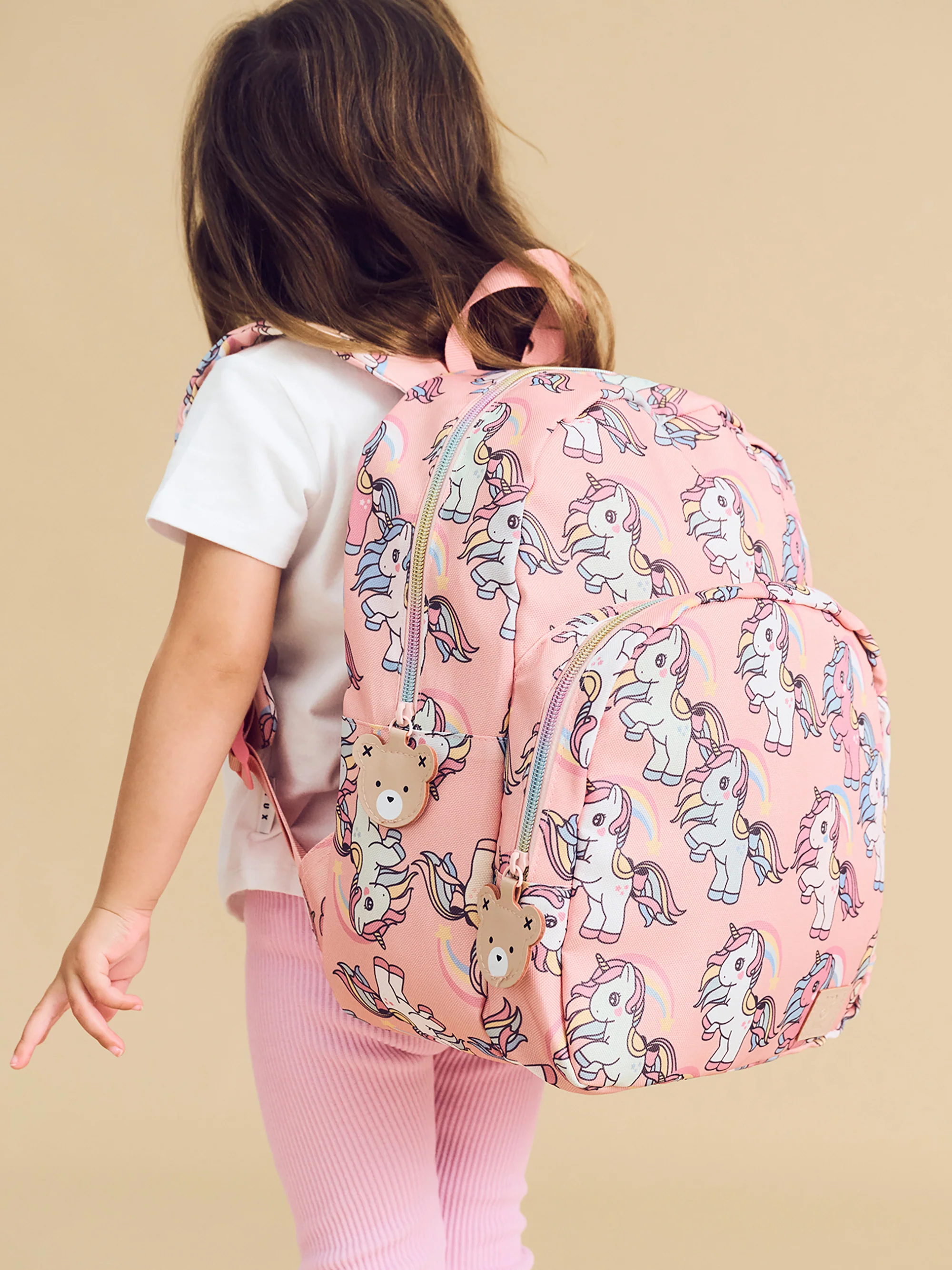 Rainbow Unicorn Backpack - Candy - Image 2