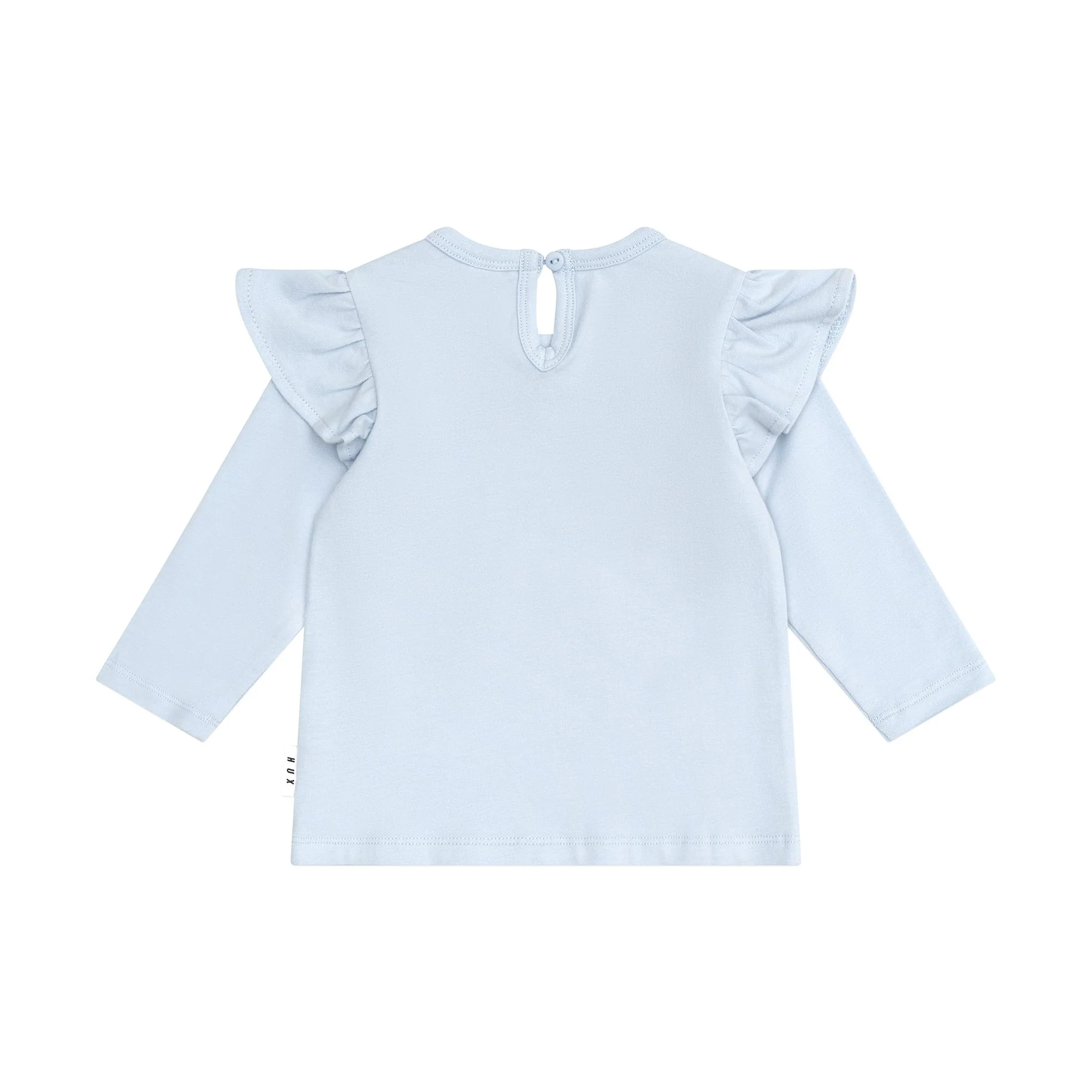 Rainbow Unicorn Frill Top - Ice Water - Image 4