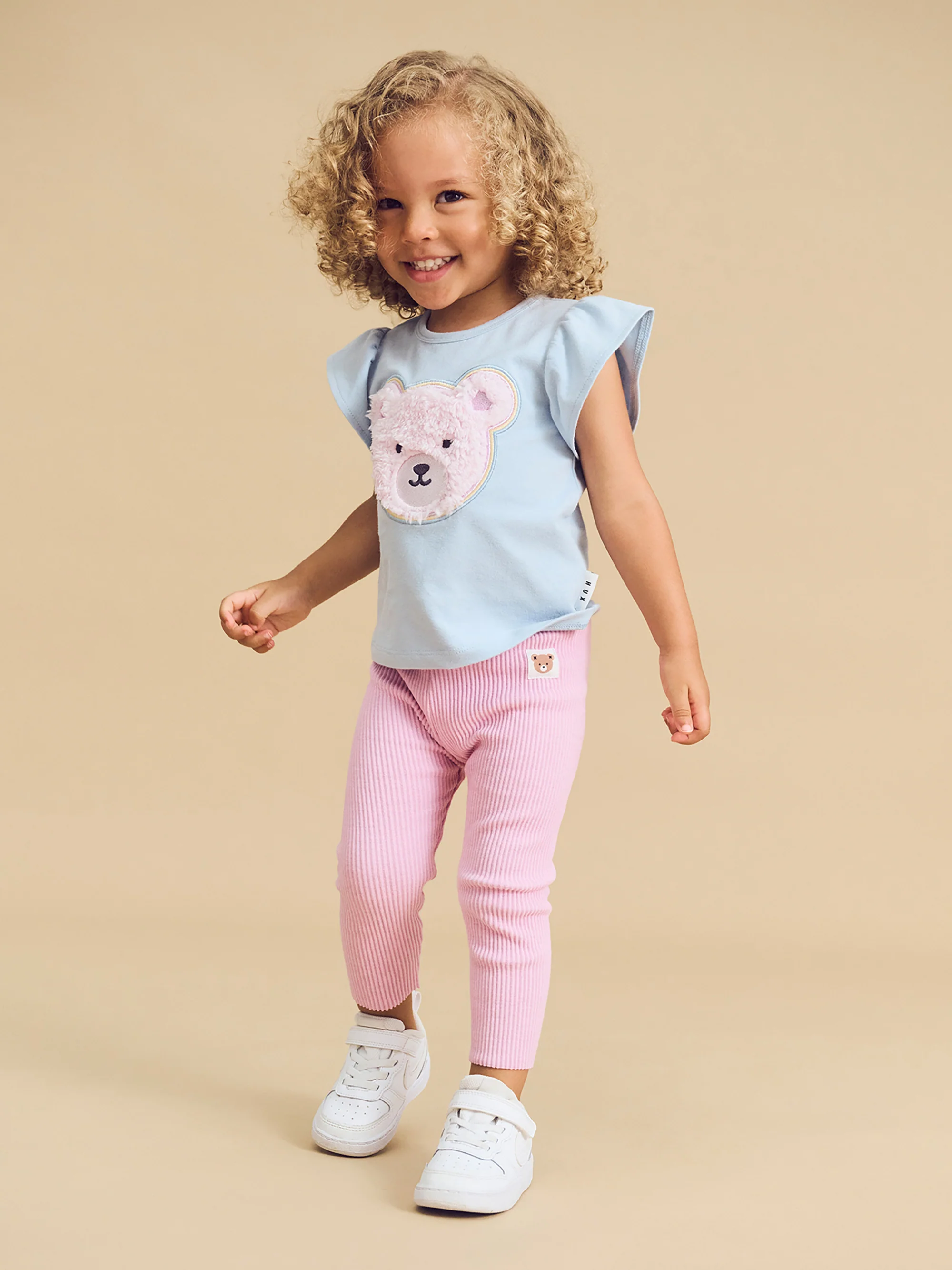 Rib Legging - Lilac Mist - Image 2