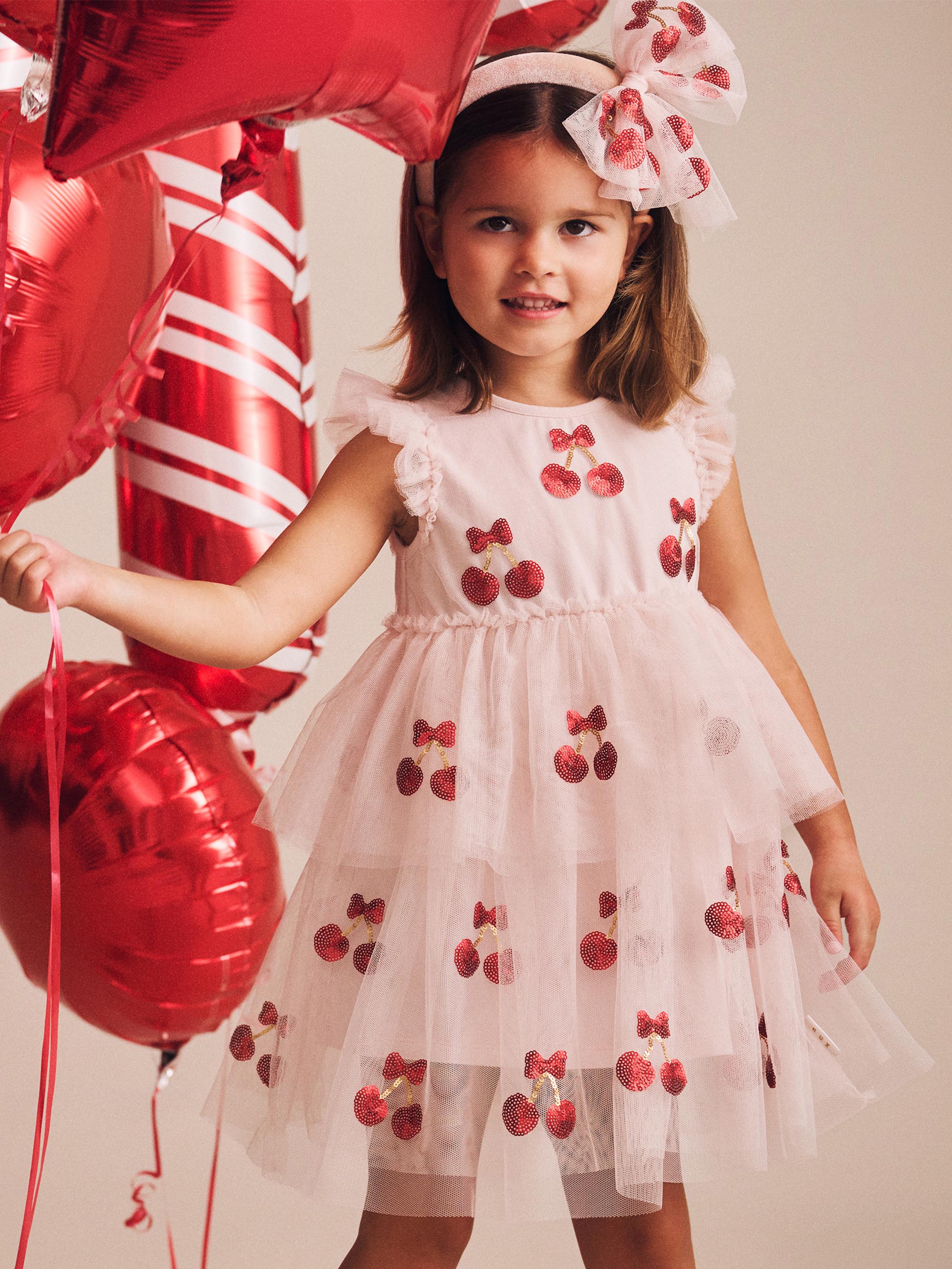 Sequin Cherry Pie Tulle Dress - Image 2