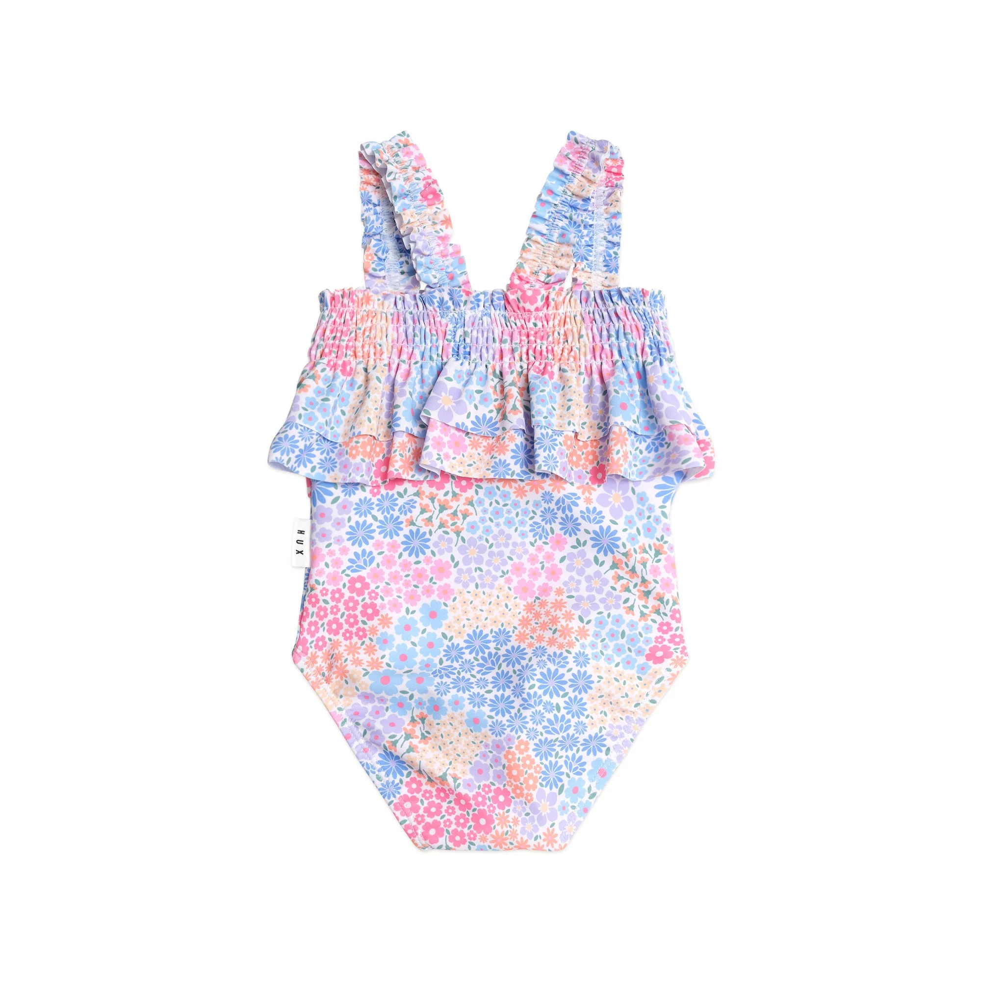 Shirred Swimsuit Floral Bloom - Image 3