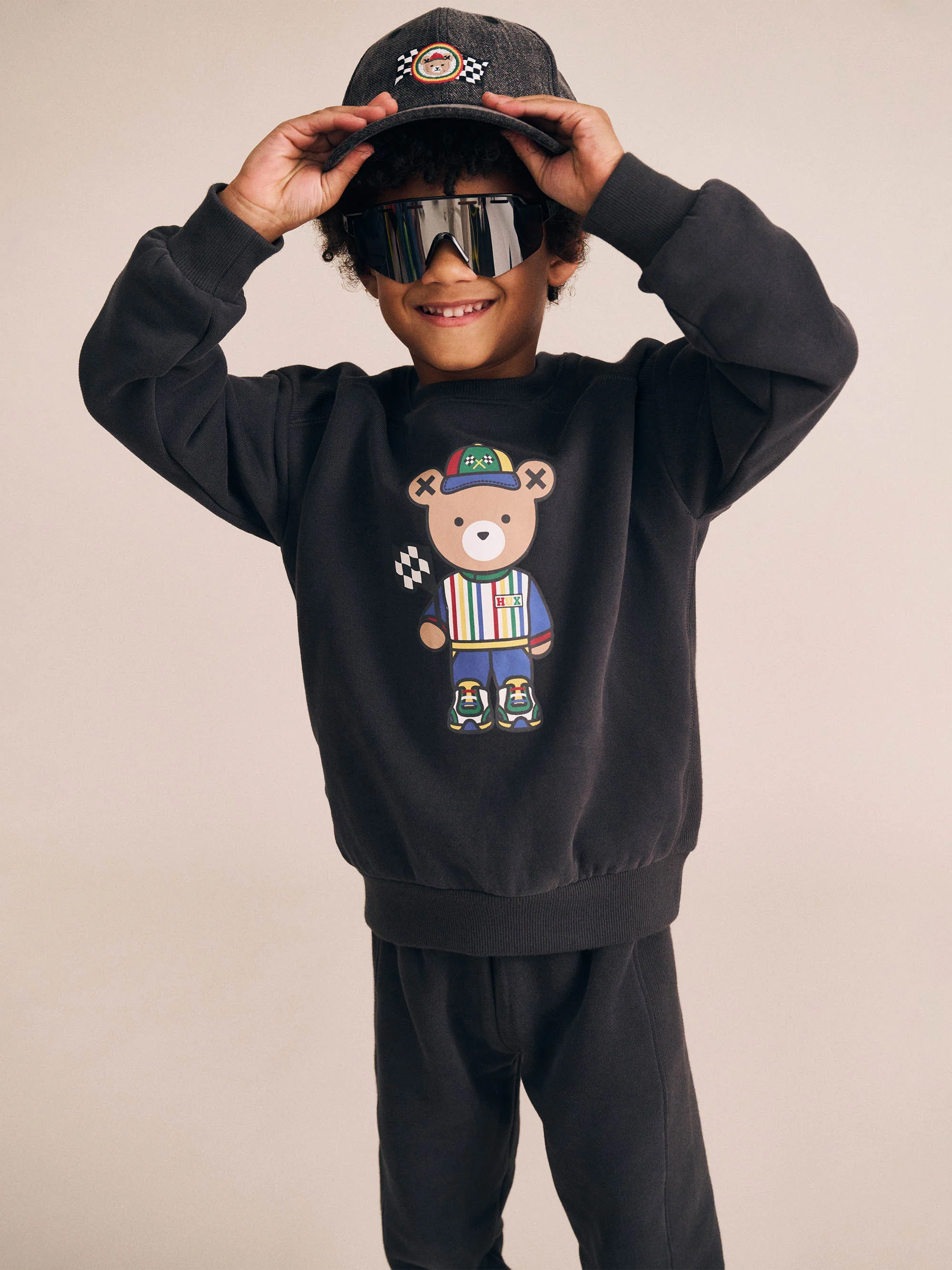 Soft Black Trackpant - Image 2