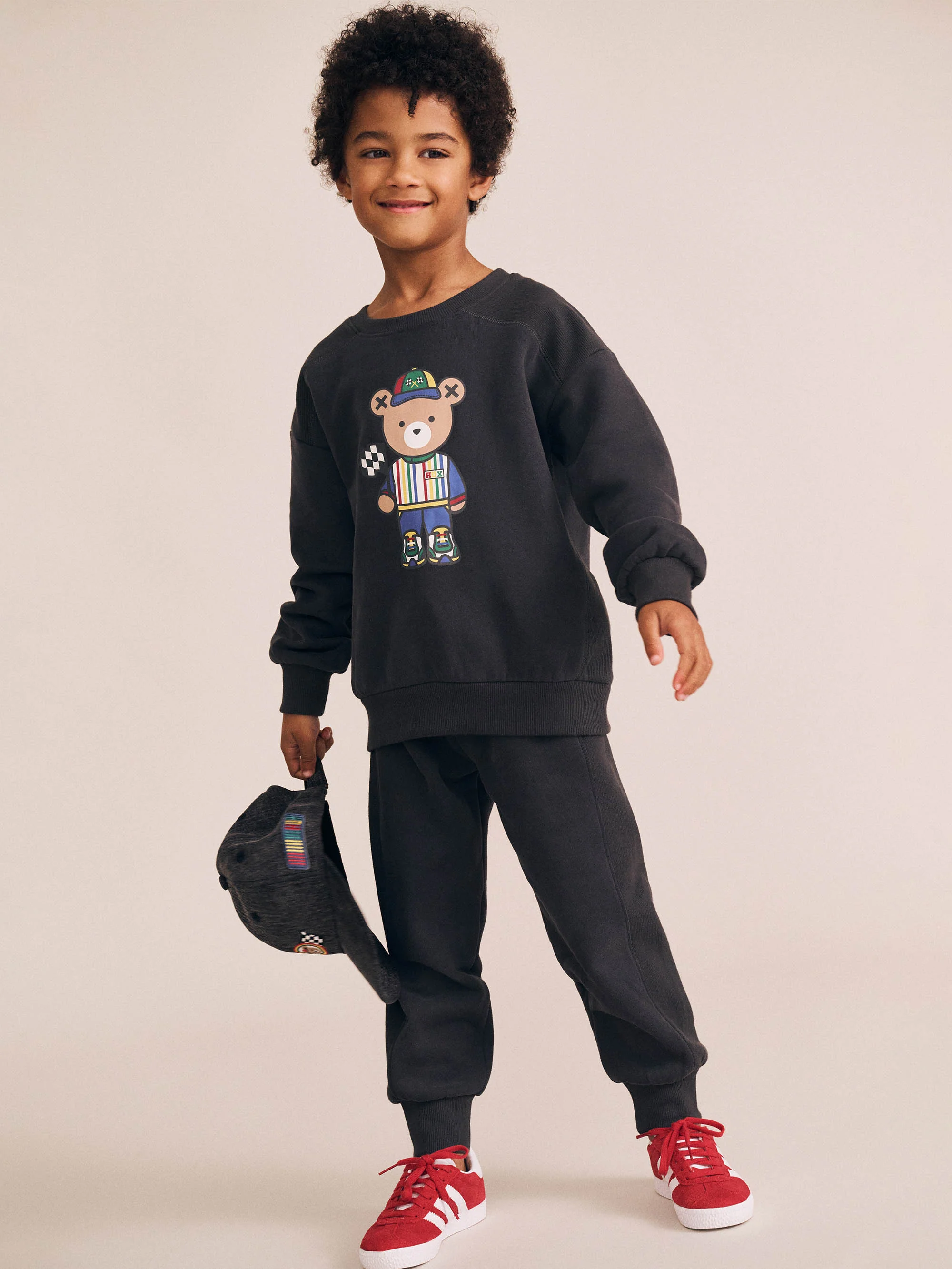 Soft Black Trackpant - Image 3