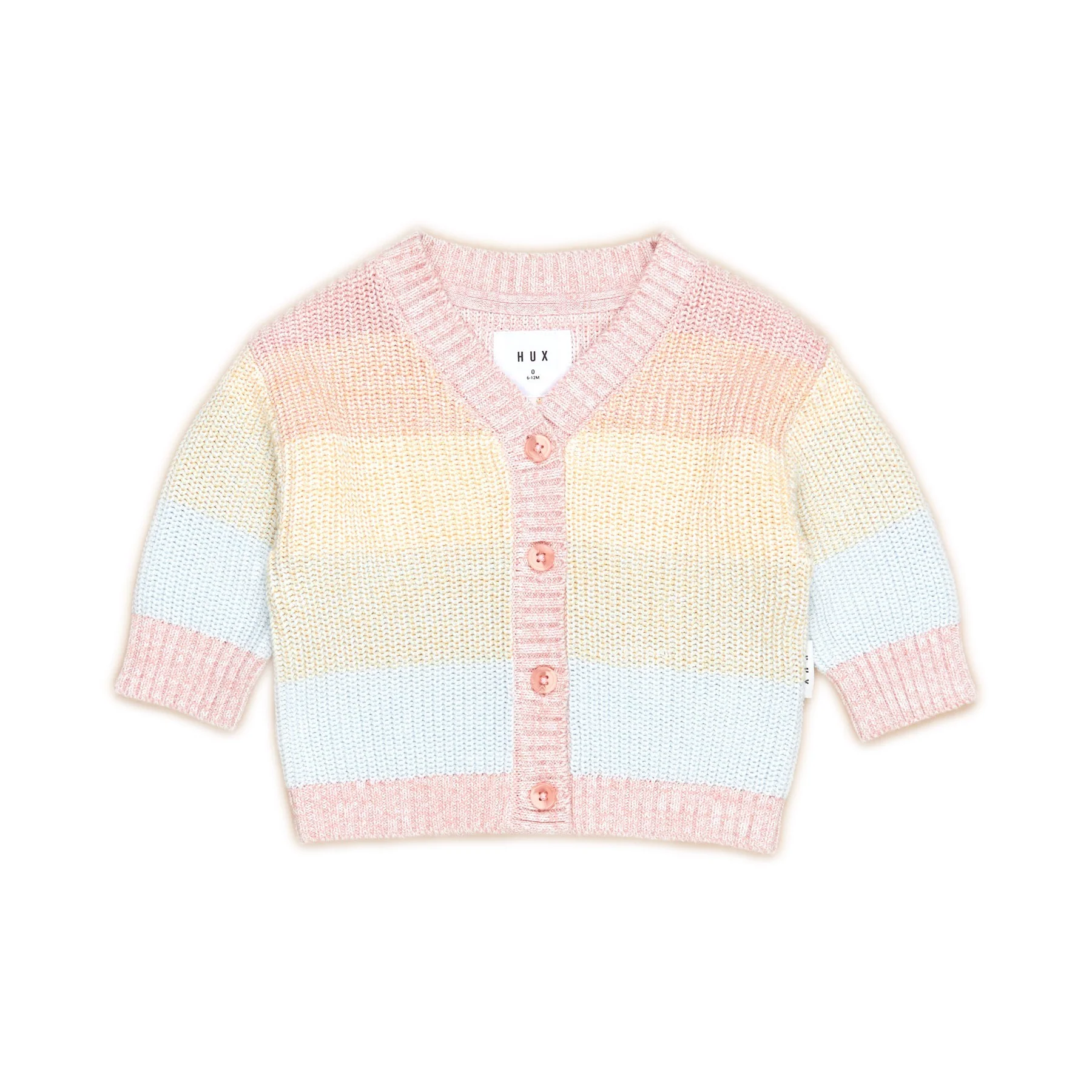 Soft Rainbow Boxy Cardi