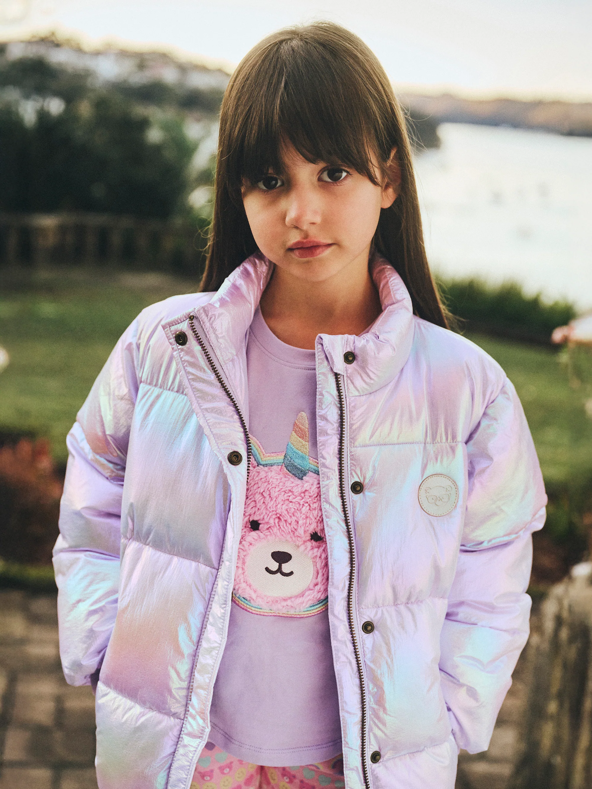 Huxbaby Sparkles Puffer Jacket - Image 2
