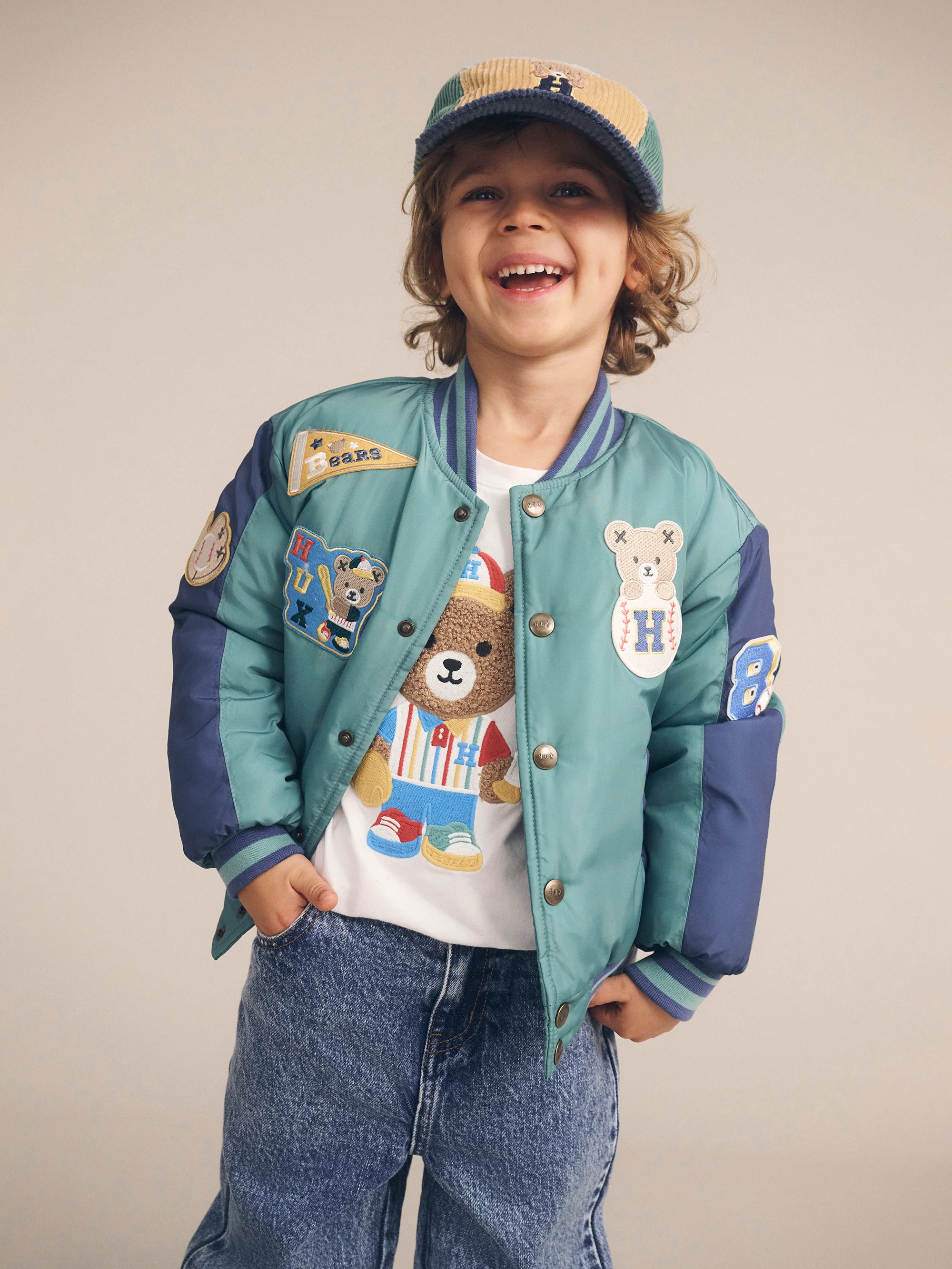 Huxbaby Sprout Hux College Varsity Jacket - Image 2