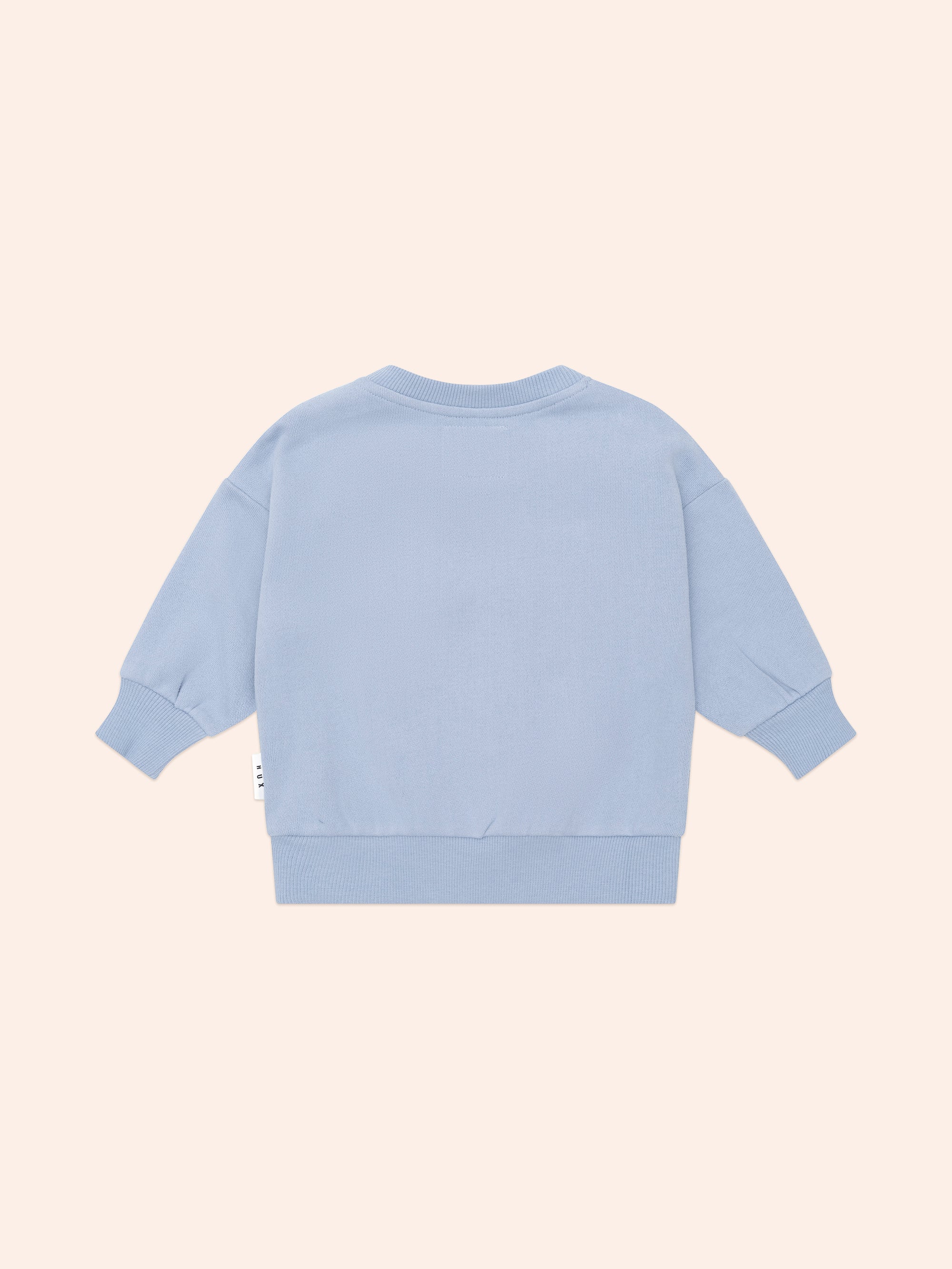 Huxbaby Stone Blue Furry Huxbear Sweatshirt - Image 5