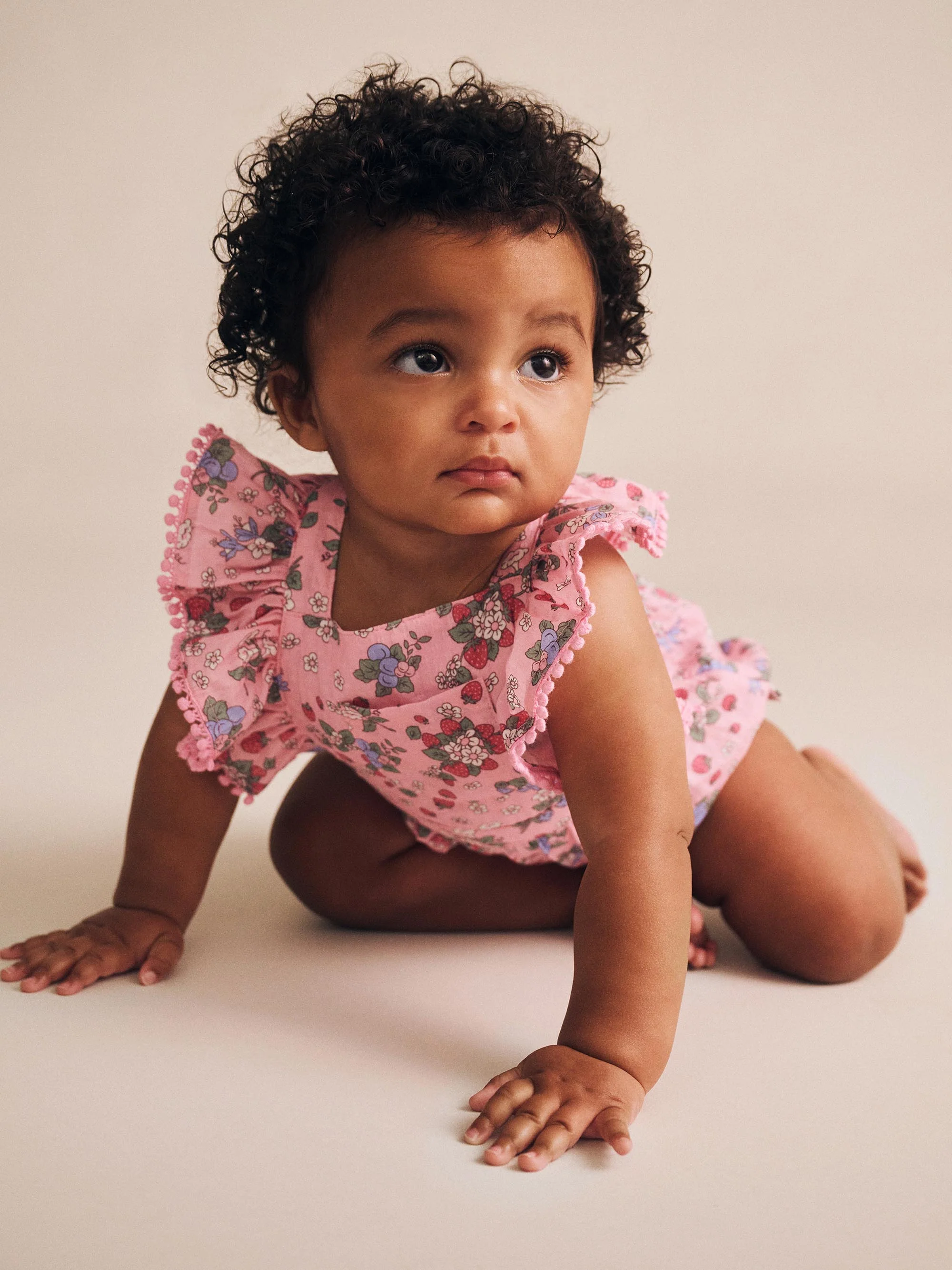 Huxbaby Strawberry Garden Playsuit - Image 2