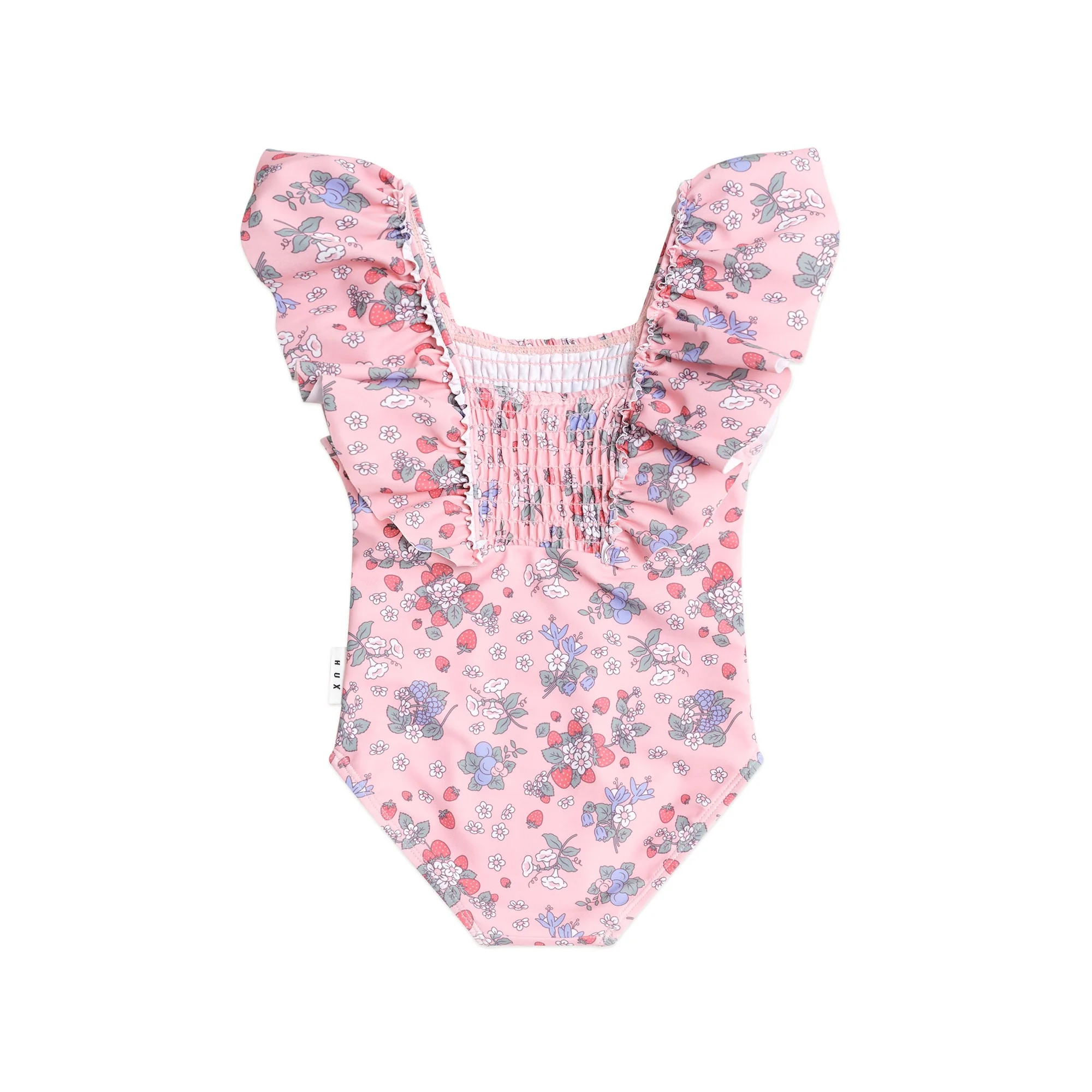Strawberry Garden Shirred Swimsuit - Image 2