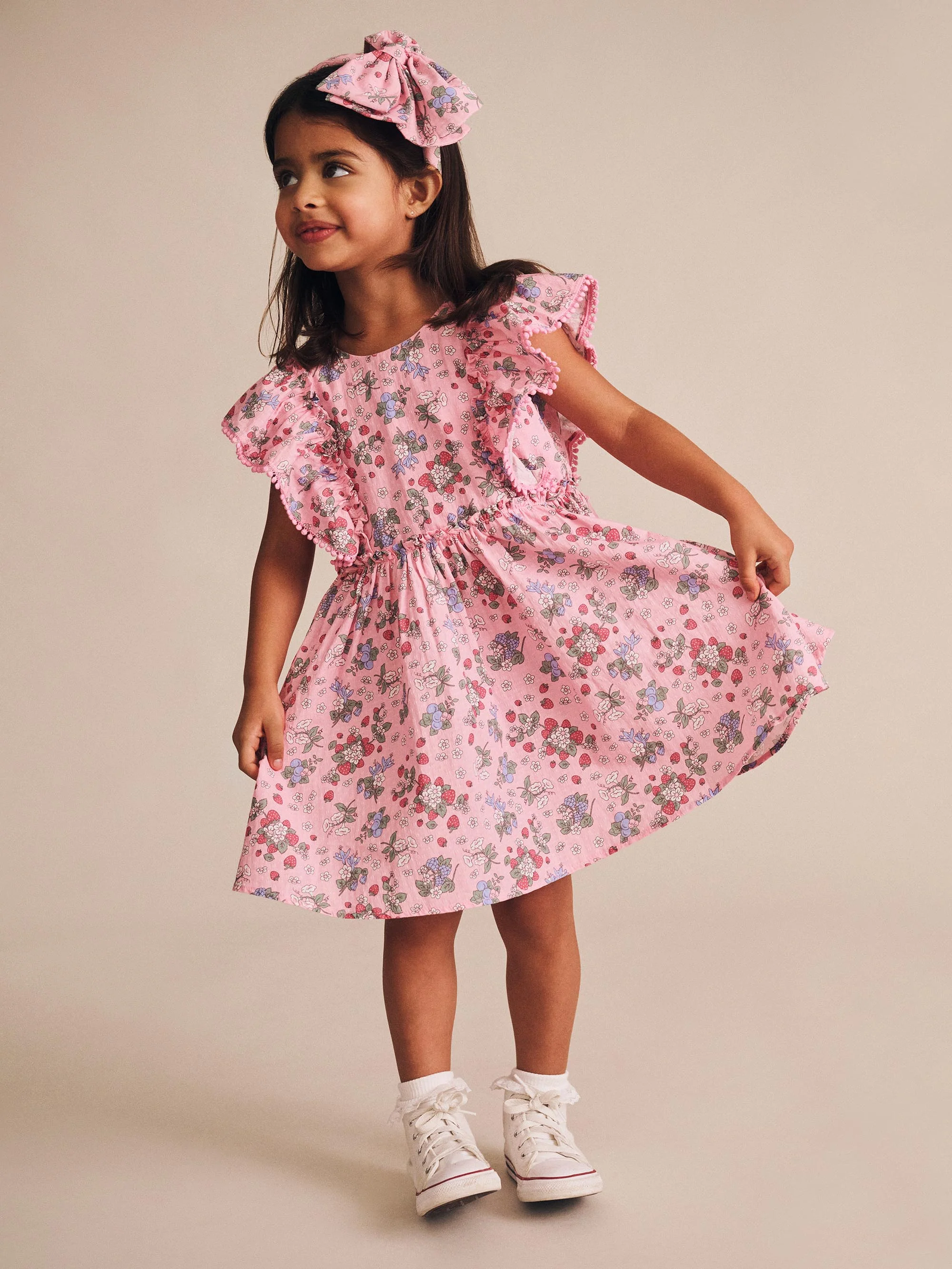 Huxbaby Strawberry Garden Sunday Best Dress - Image 4