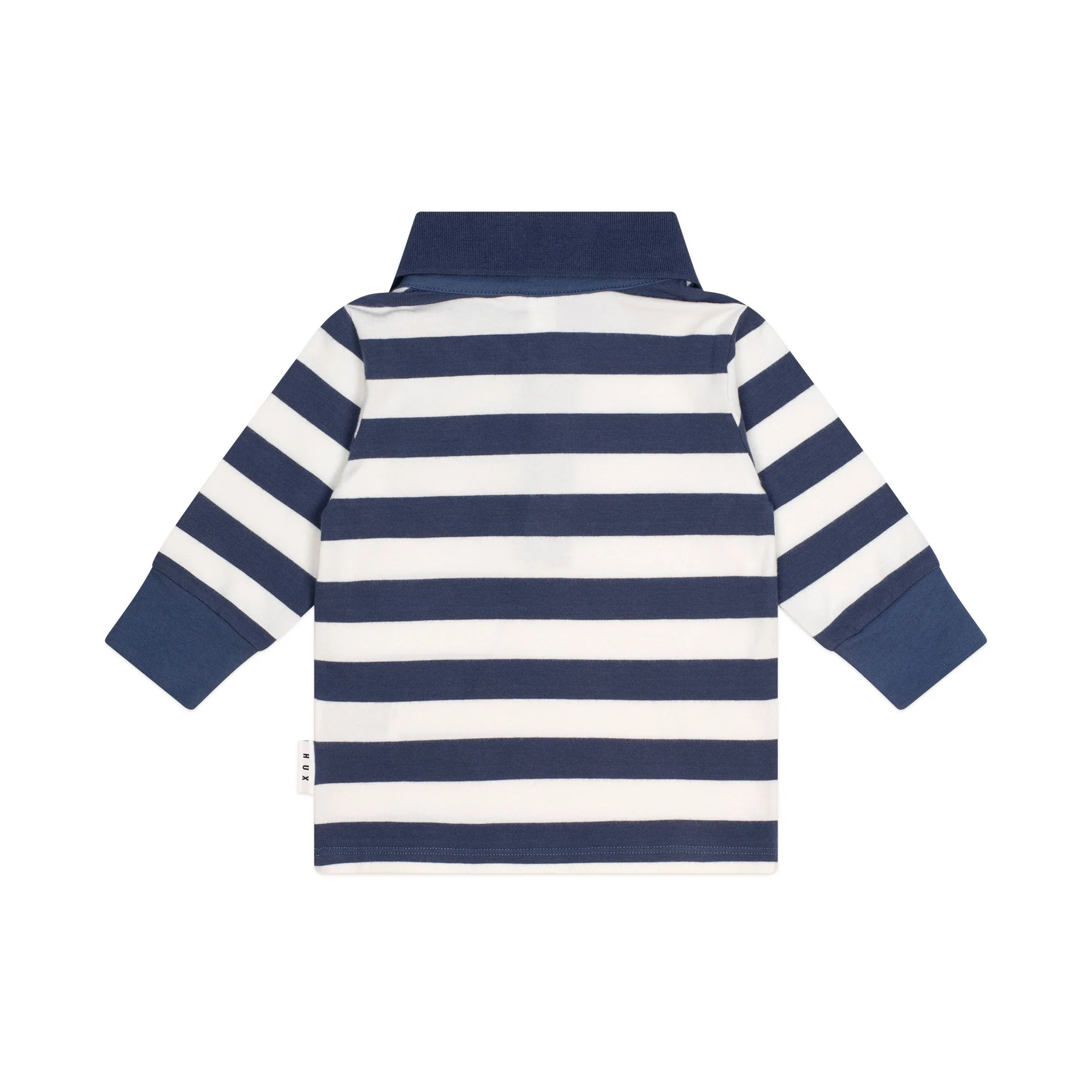 Huxbaby Stripe Polo Longsleeve Top - Image 4