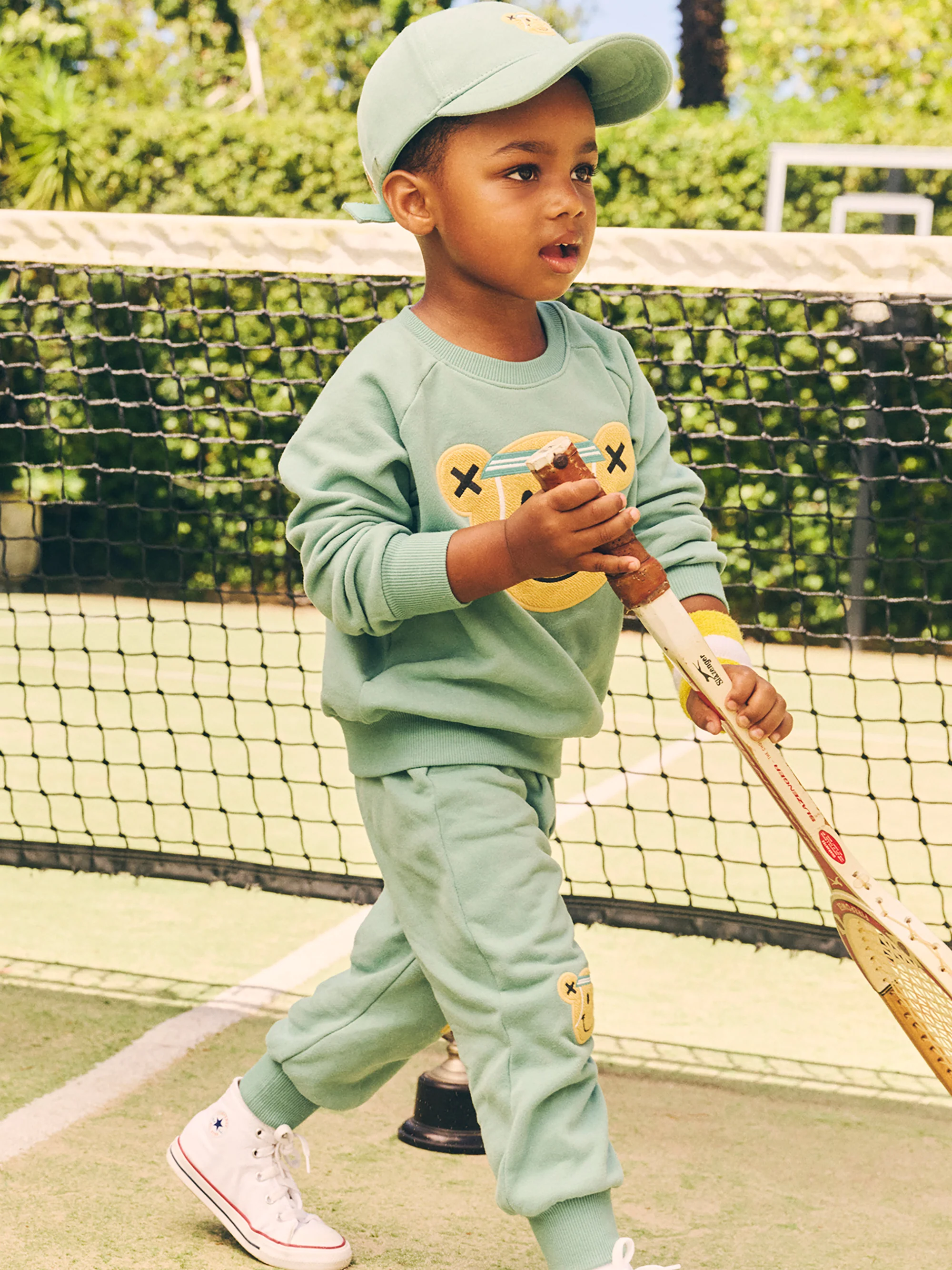 Tennis Bear Sweatshirt - Turf - Image 3